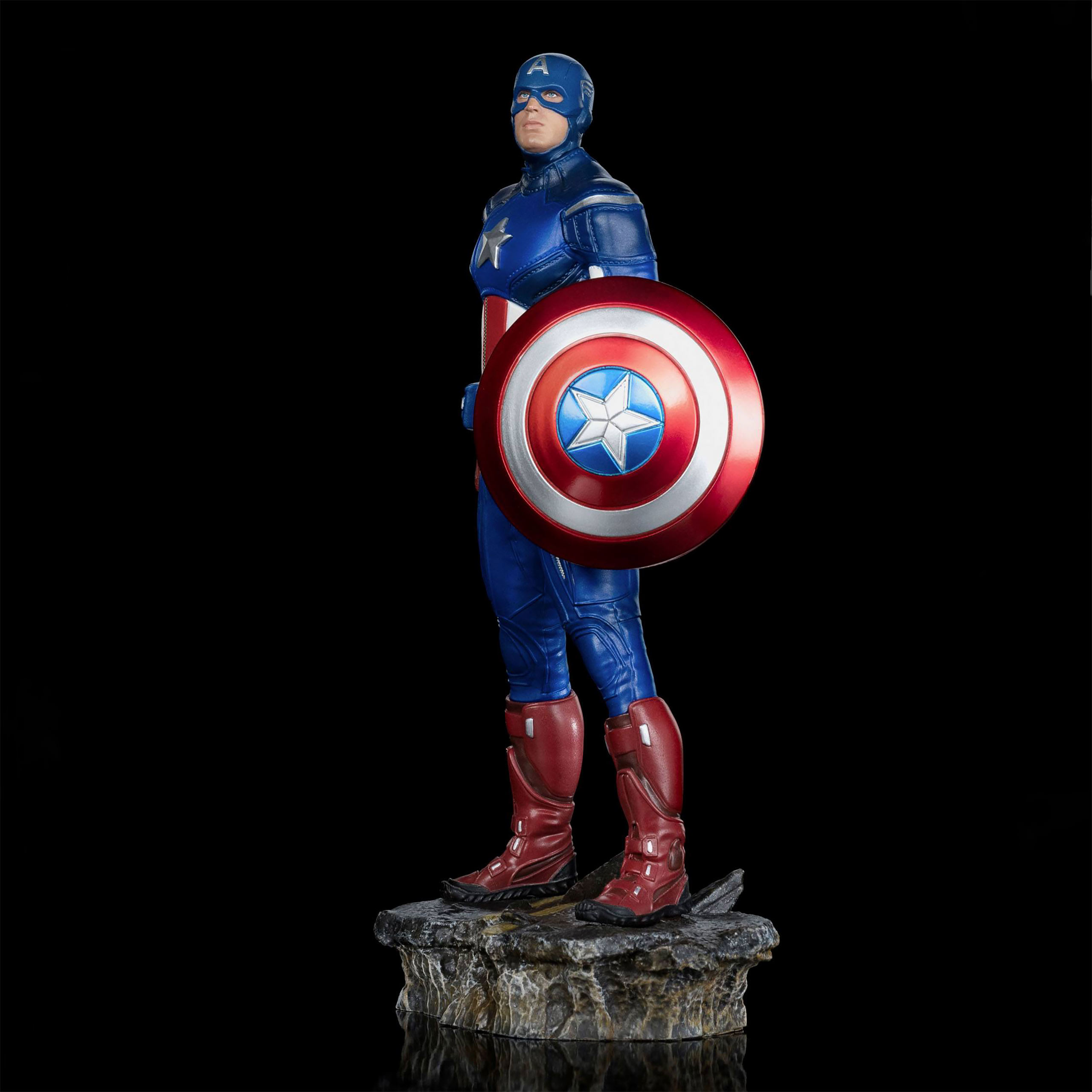 Captain America - The Infinity Saga Battle of NY BDS Art Scale Statue 1:10