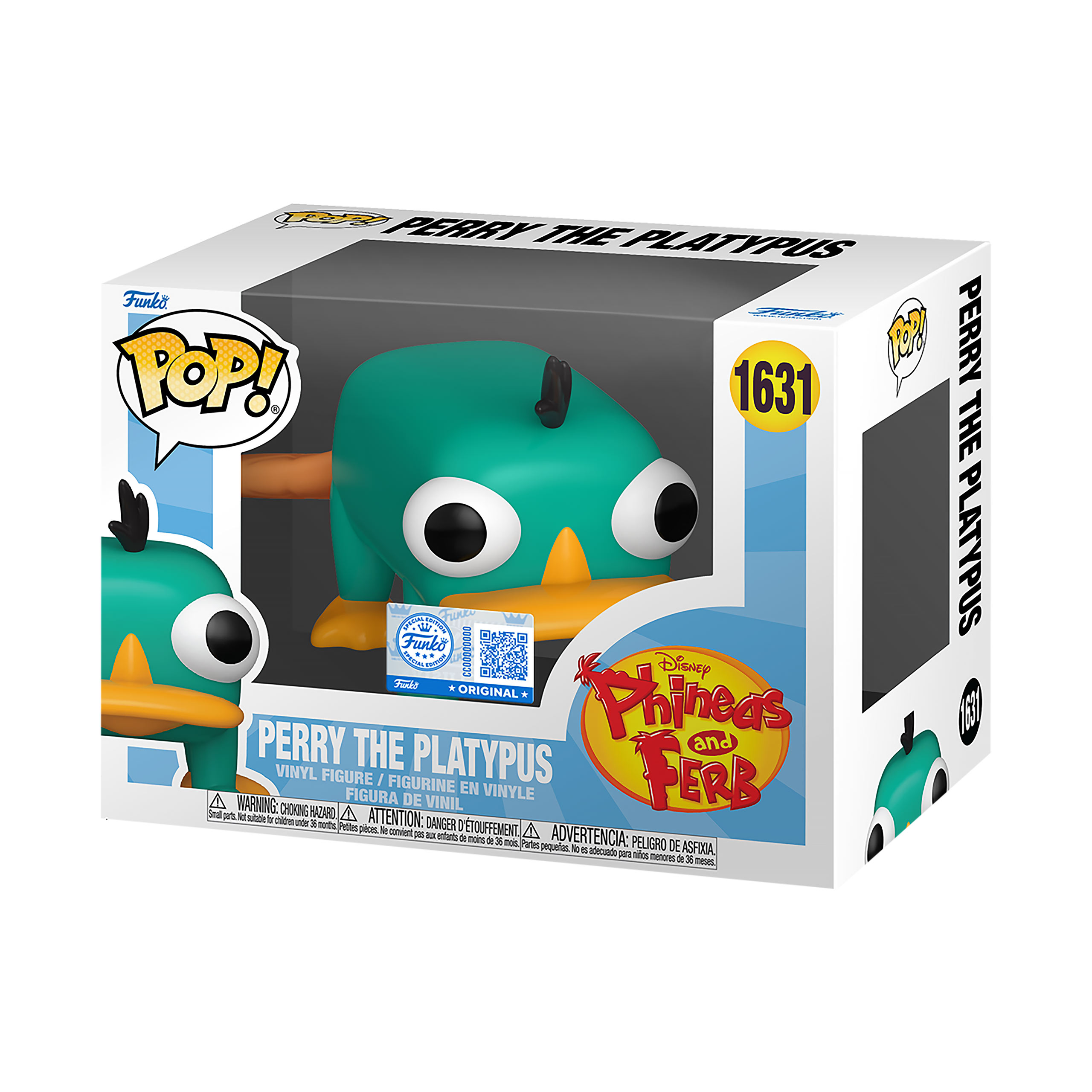 Phineas and Ferb - Perry Funko Pop! Figure