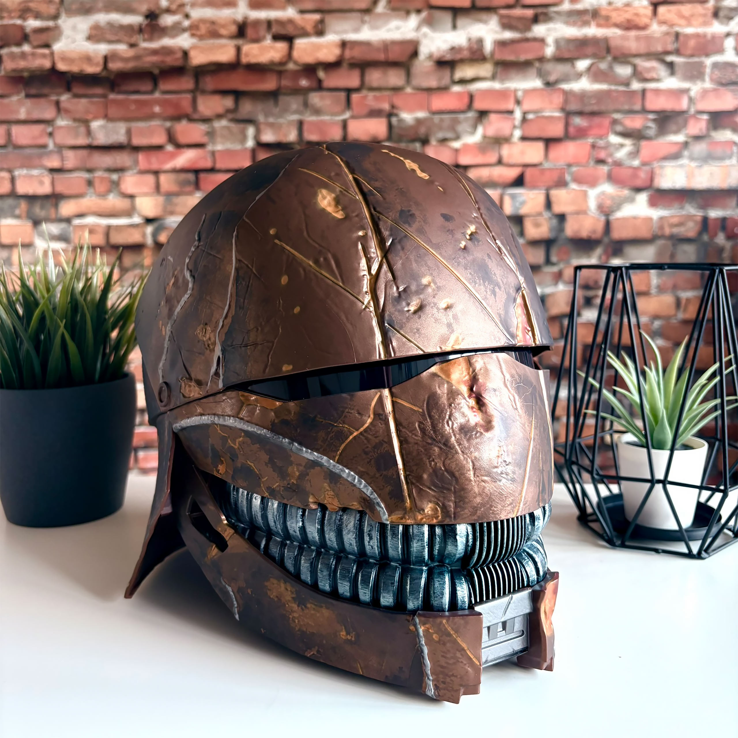 Star Wars The Acolyte - Qimir The Stranger Replica Casco Black Series