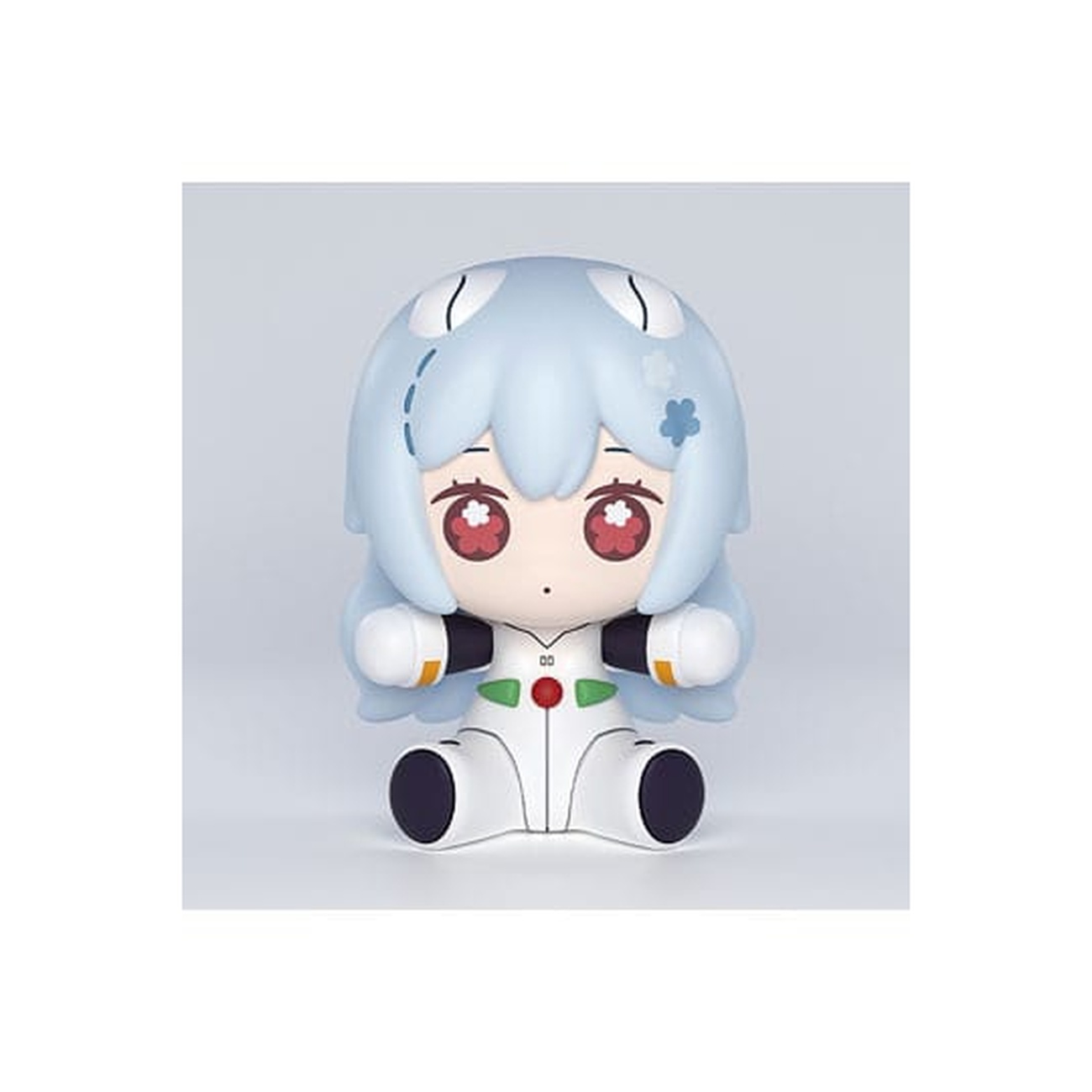 Neon Genesis Evangelion - Rei Ayanami Good Smile Chibi Figur Long Hair Version