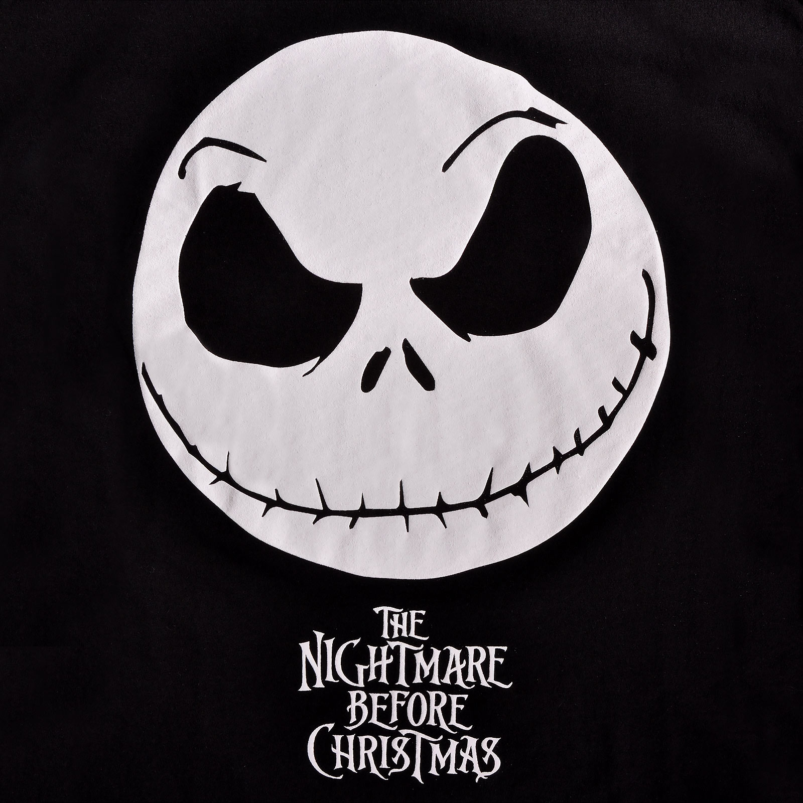 Nightmare Before Christmas - T-shirt femme Jack Smile noir