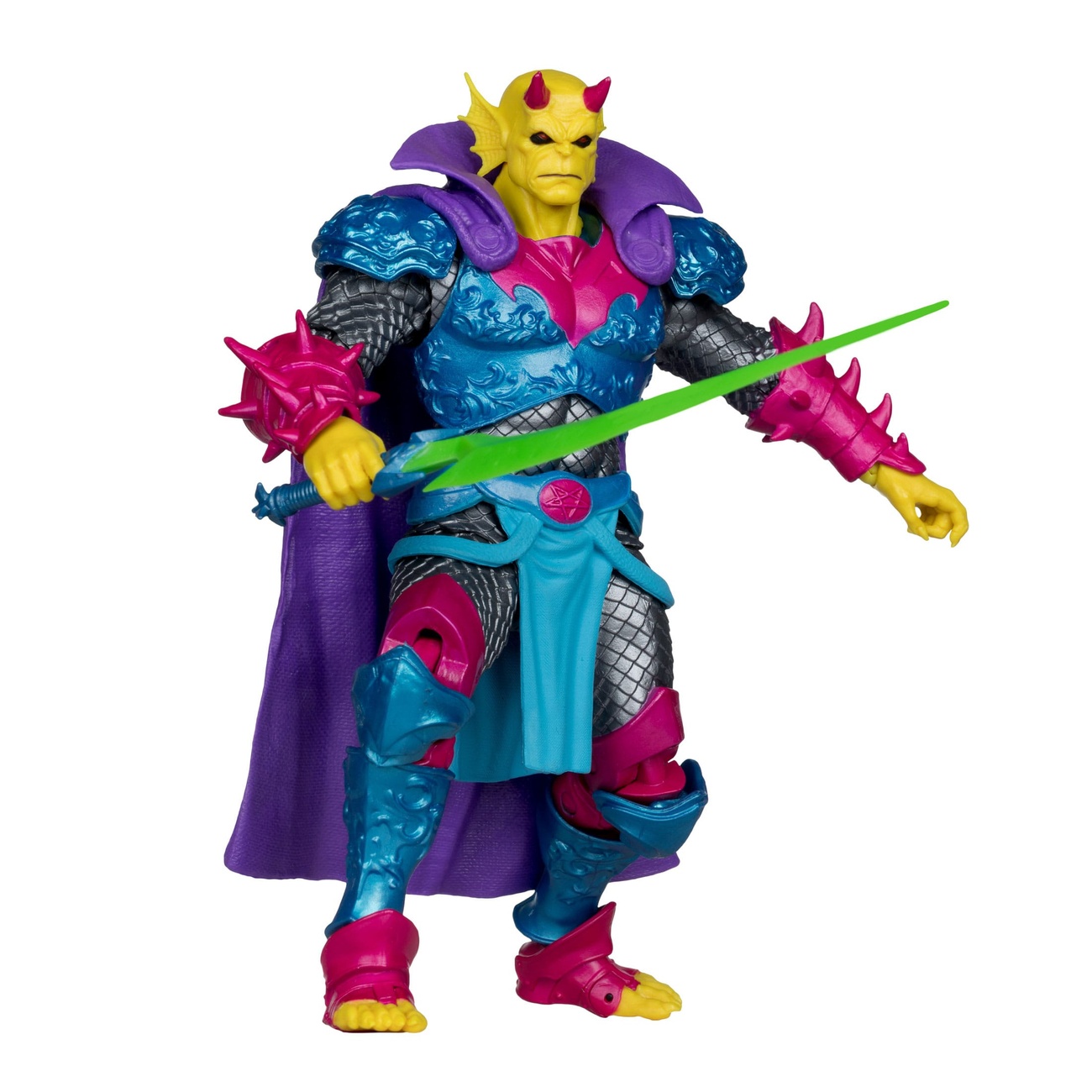 DC Multiverse Actionfigur The Demon (Demon Knights) Black Light Edition (Gold Label) 18 cm