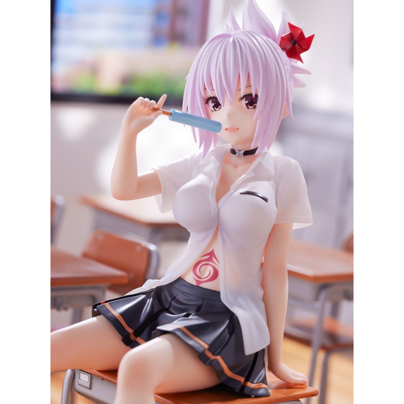 Ayakashi Triangle Statua 1/7 Matsuri Kazamaki 23 cm