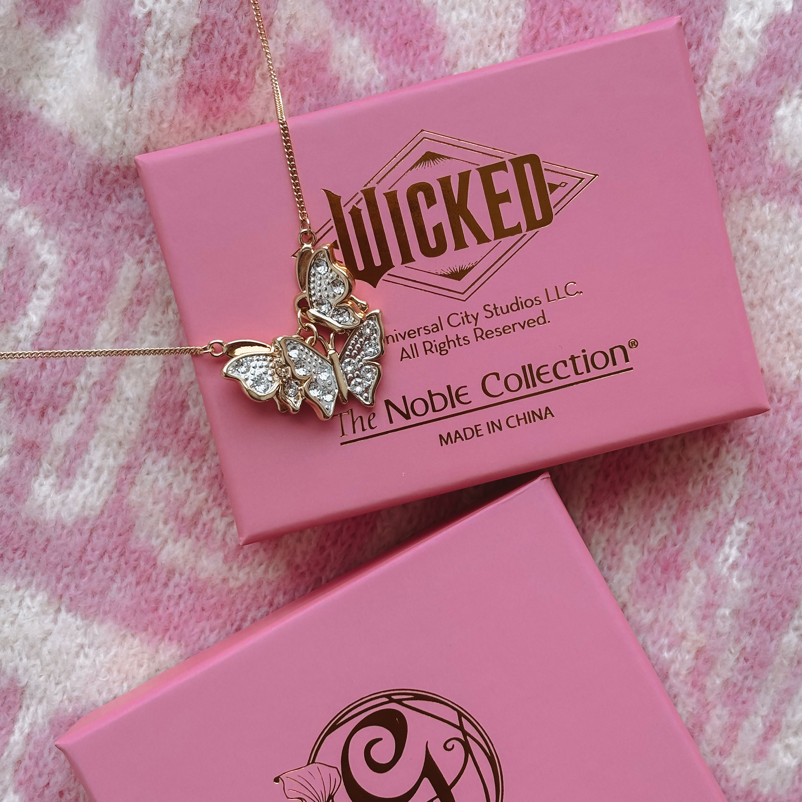 Wicked - Glinda Vlinder Ketting