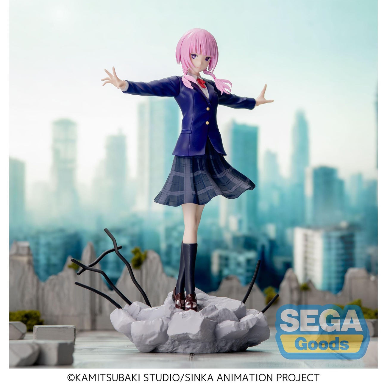 Kamitsubaki City under Construction Estatua PVC Luminasta Kafu Morisaki 21 cm
