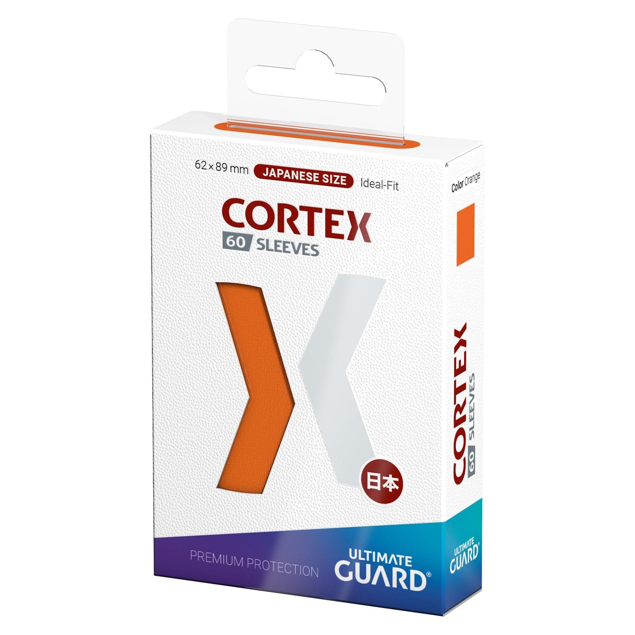 Ultimate Guard Cortex Sleeves Japanese Size (60) - Orange