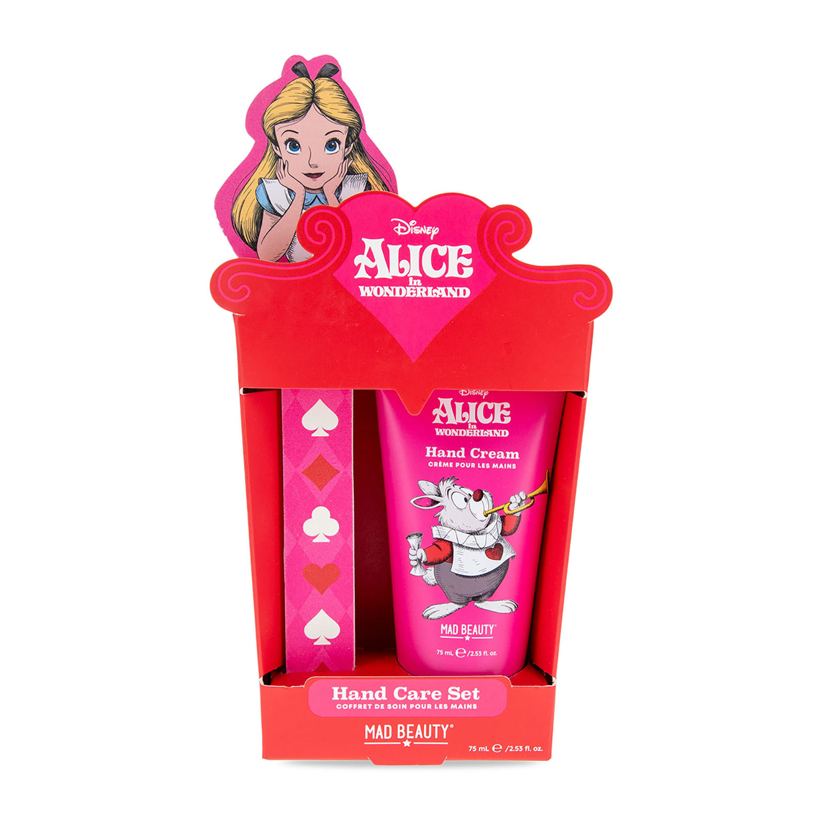 Alicia en el País de las Maravillas - Crema de manos y lima de uñas