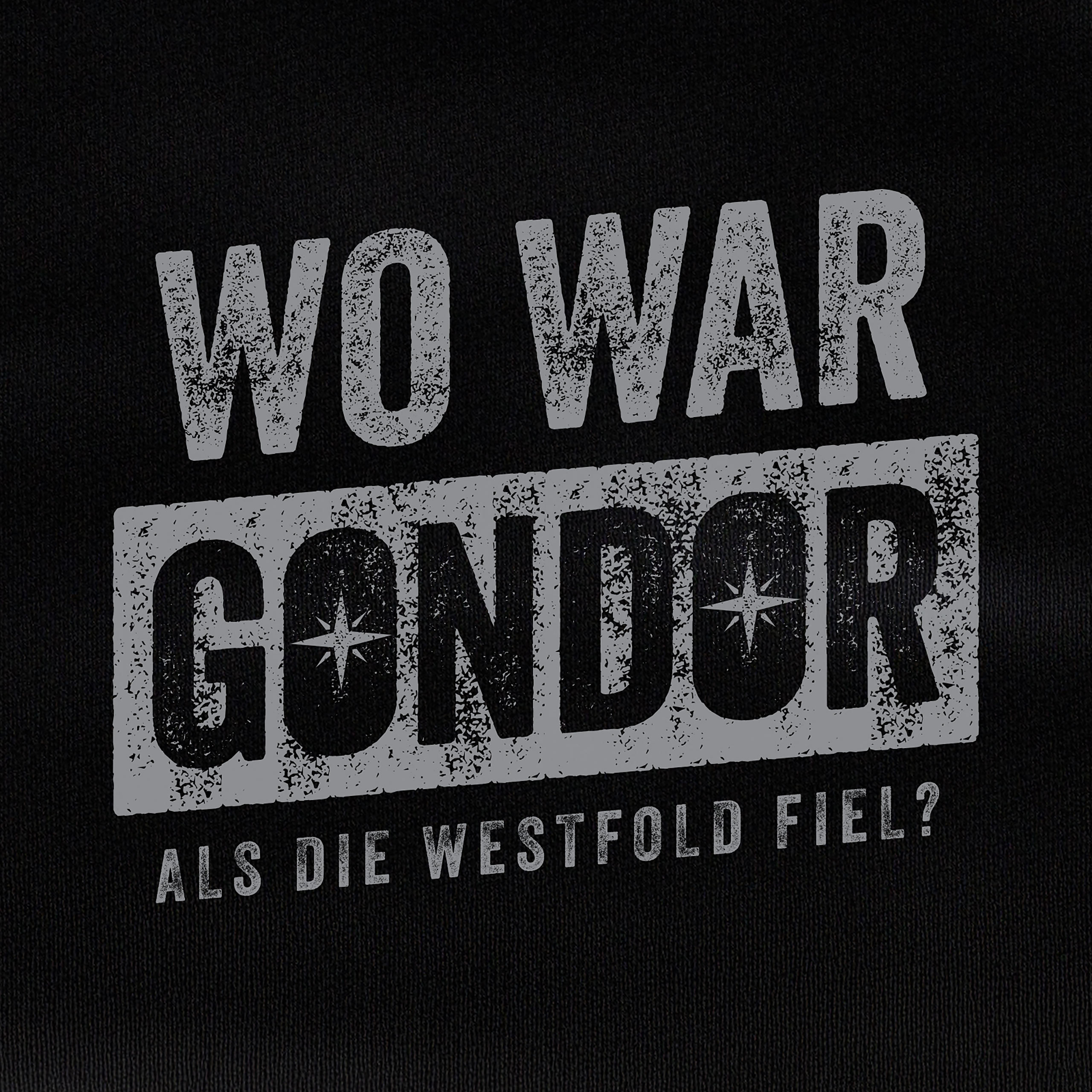Waar Was T-Shirt voor De Lord of the Rings Fans Zwart