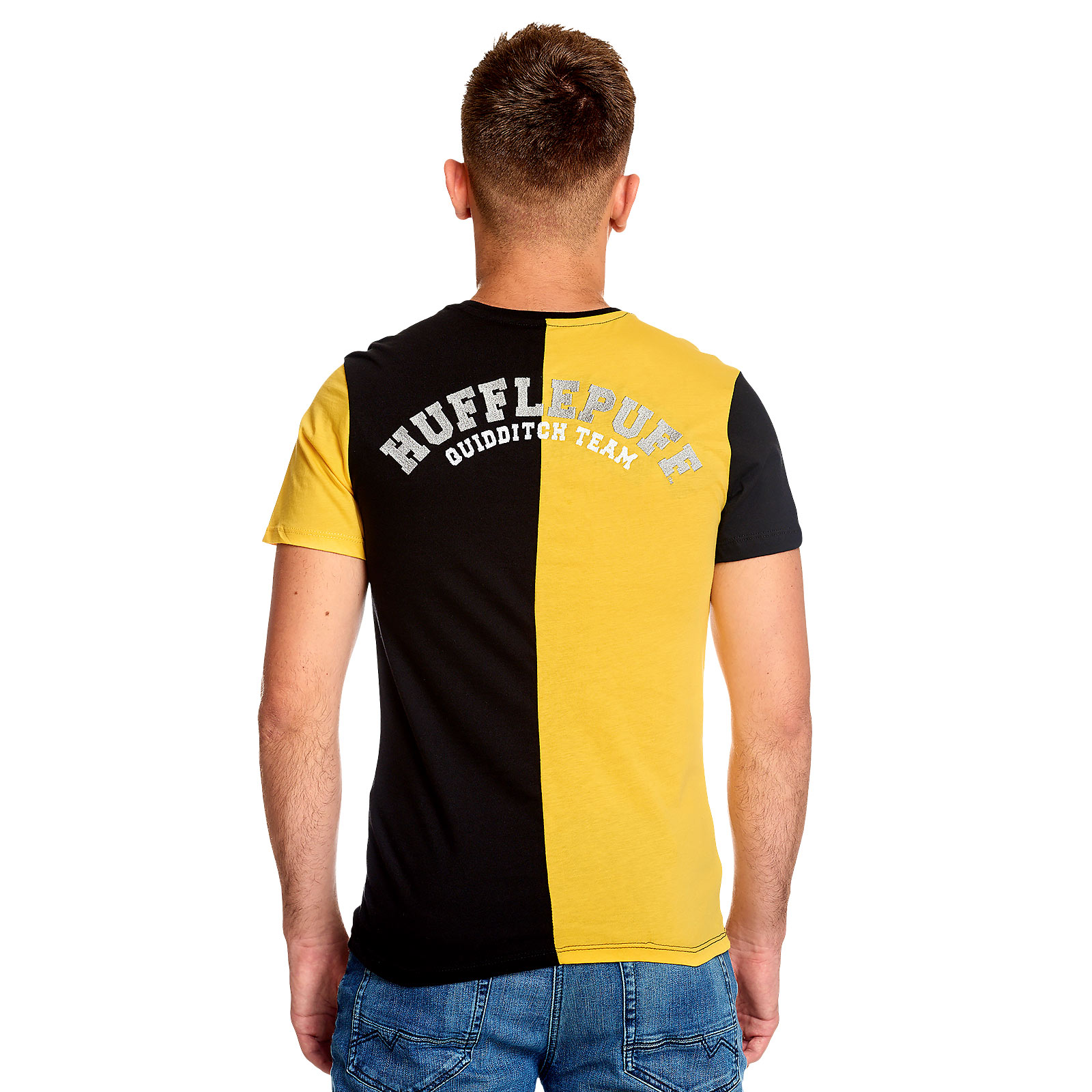 Harry Potter - Hufflepuff Toernooi T-shirt geel-zwart