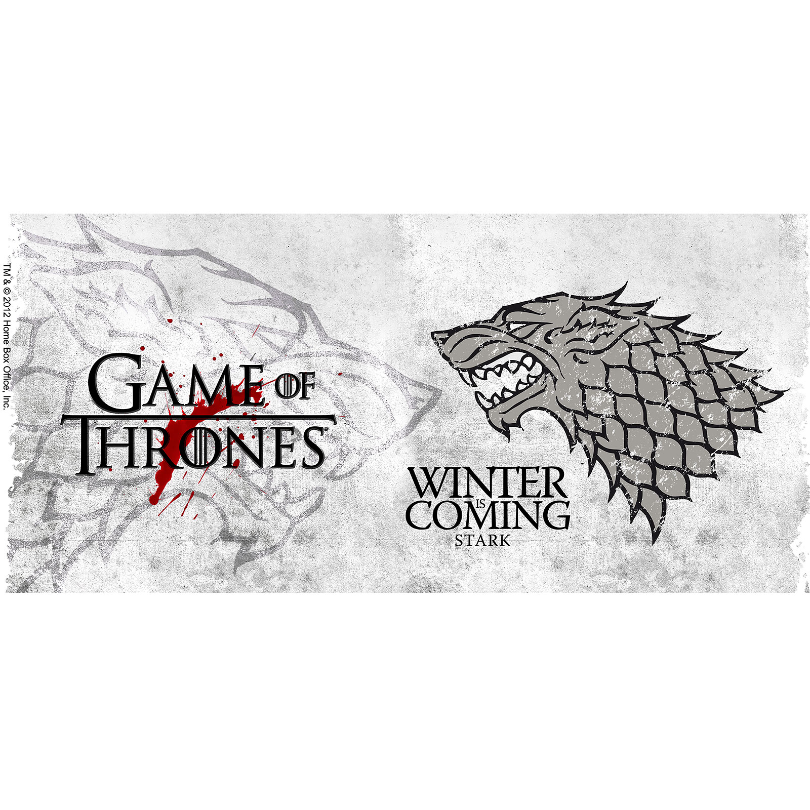 Tasse à Café House Stark Sigil, Game Of Thrones Haiti
