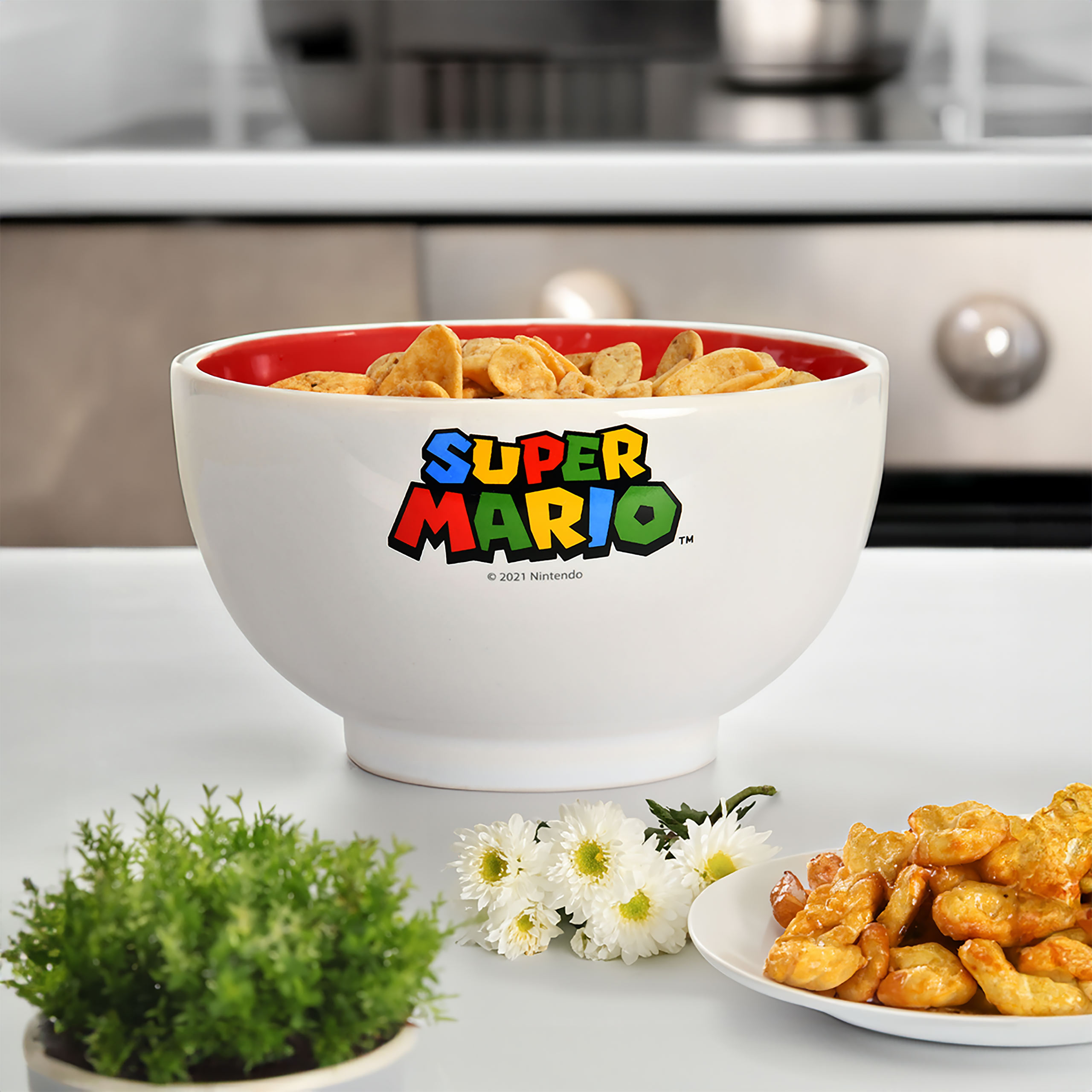 Super Mario - Bol à céréales avec logo