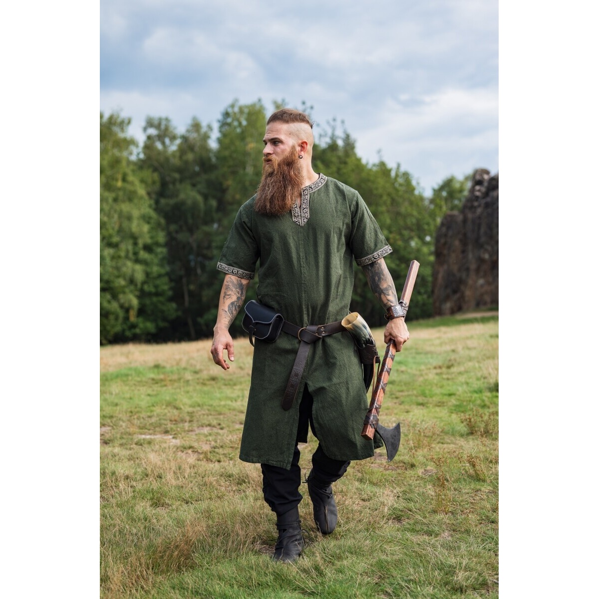 Medieval Short-Sleeve Tunic Richard green