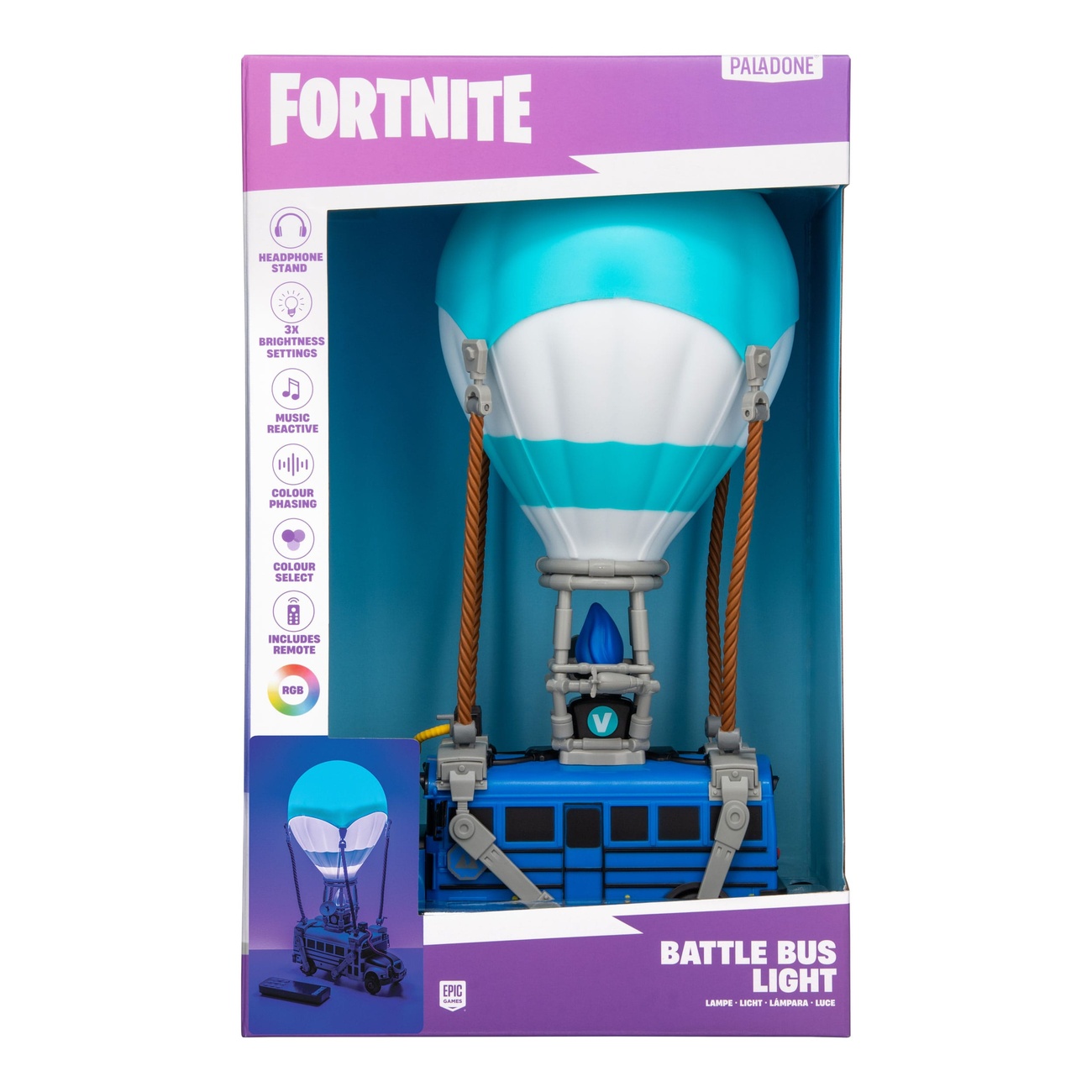 Fortnite Diorama Light Battle Bus