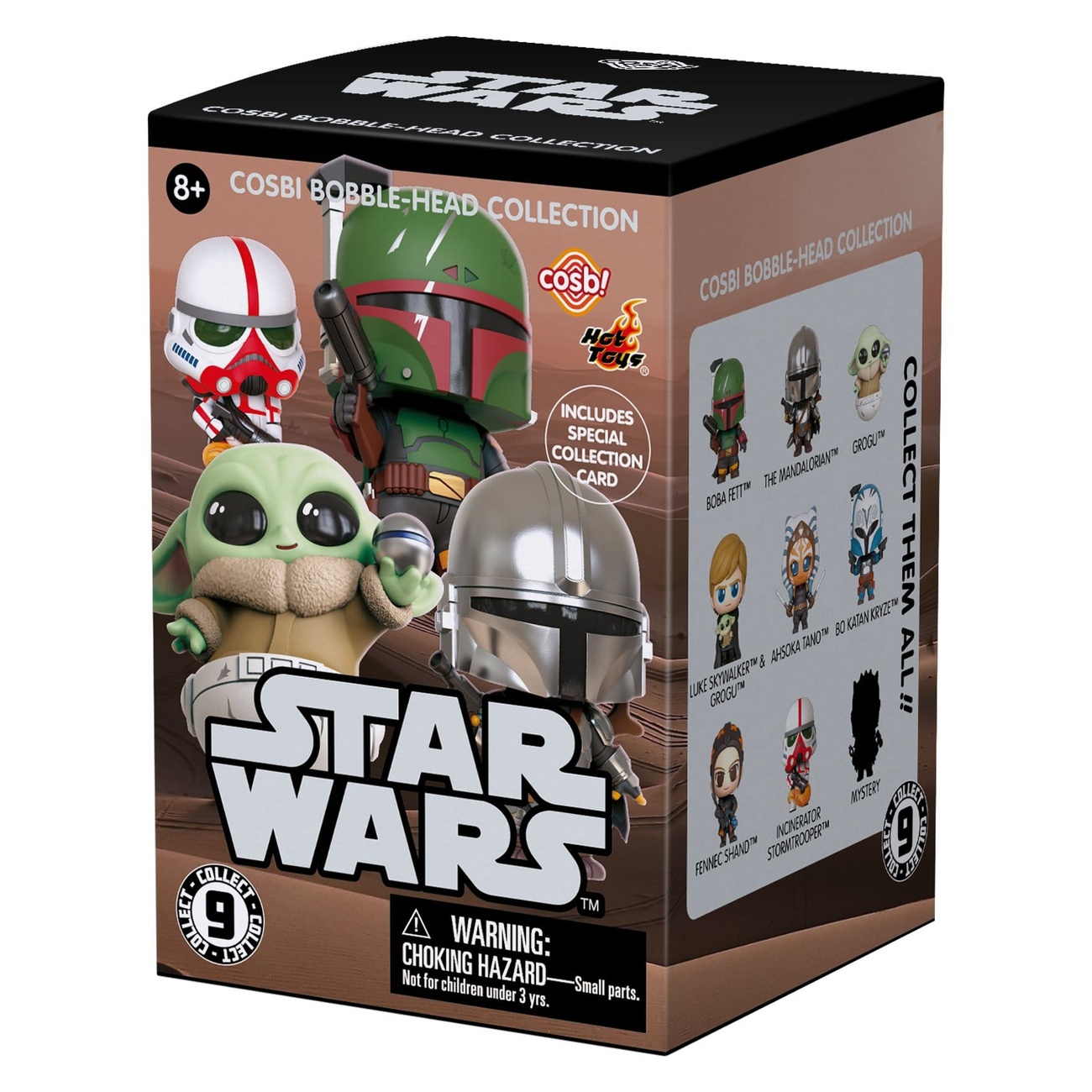 Star Wars Cosbi Mini Figures Series 1 8 cm Blind Box Display (8)