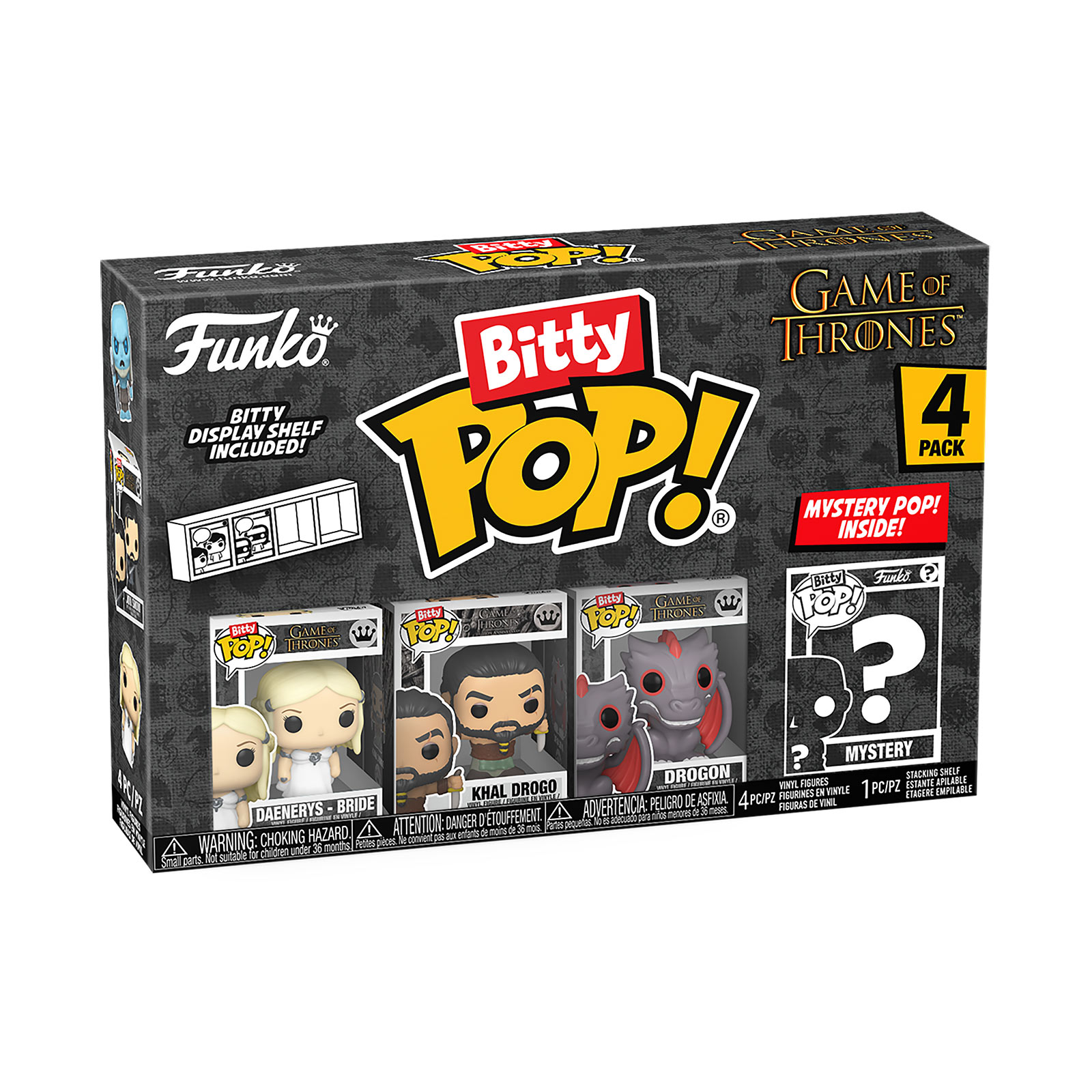 Game of Thrones - Ensemble de 4 figurines Funko Bitty Pop Série 2