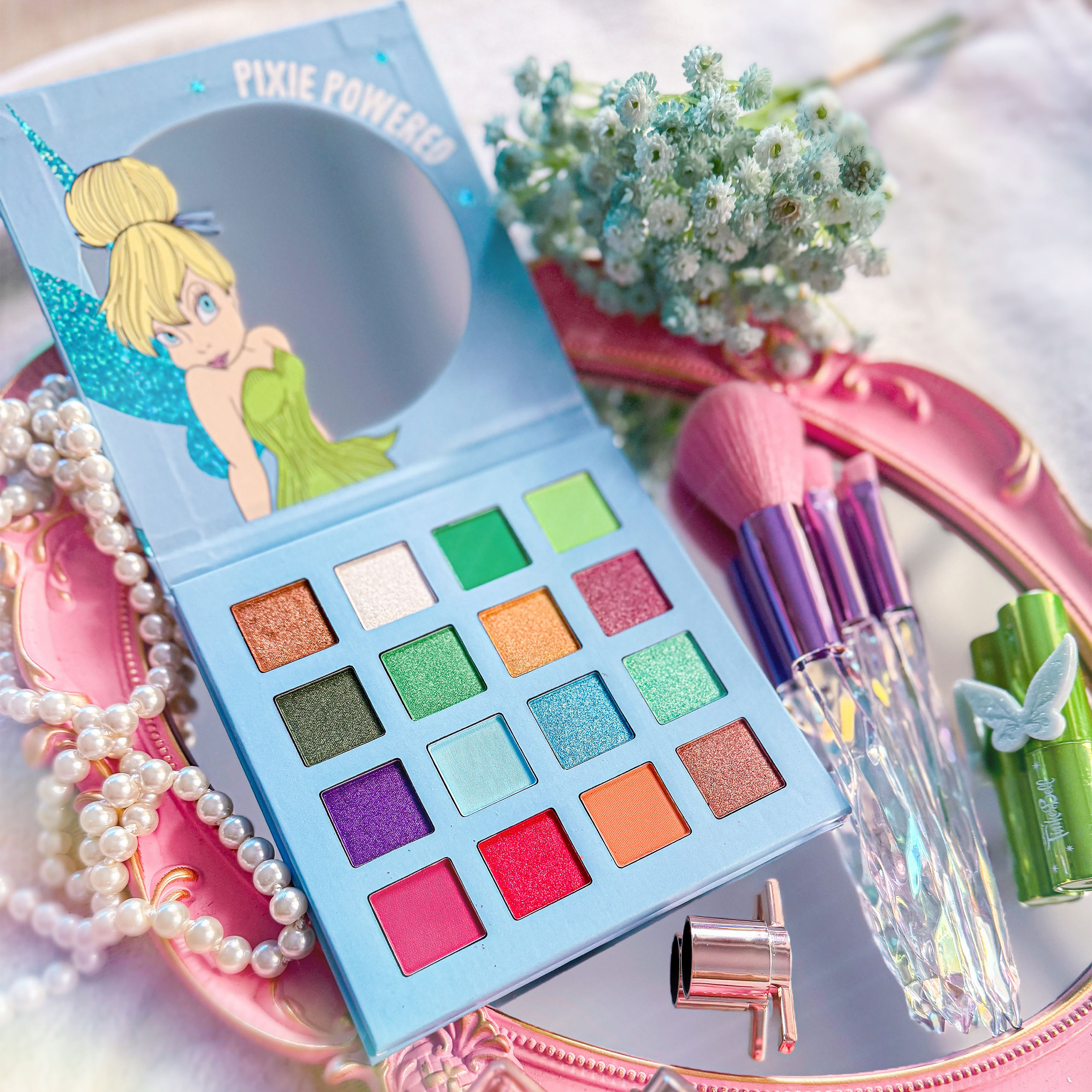 Tinkerbell - Paleta de sombras de ojos Pixie Powered