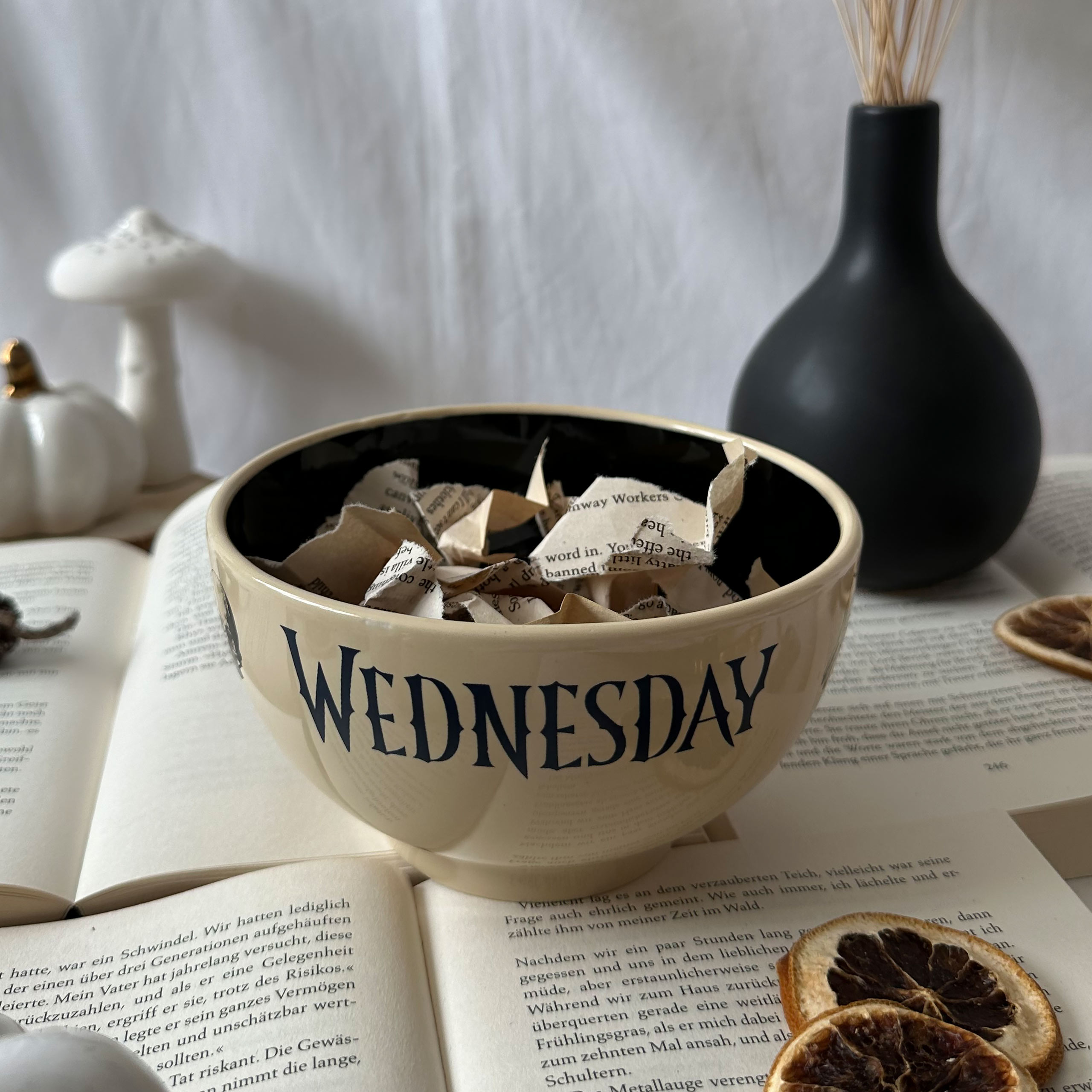 Wednesday - Logo Cereal Bowl