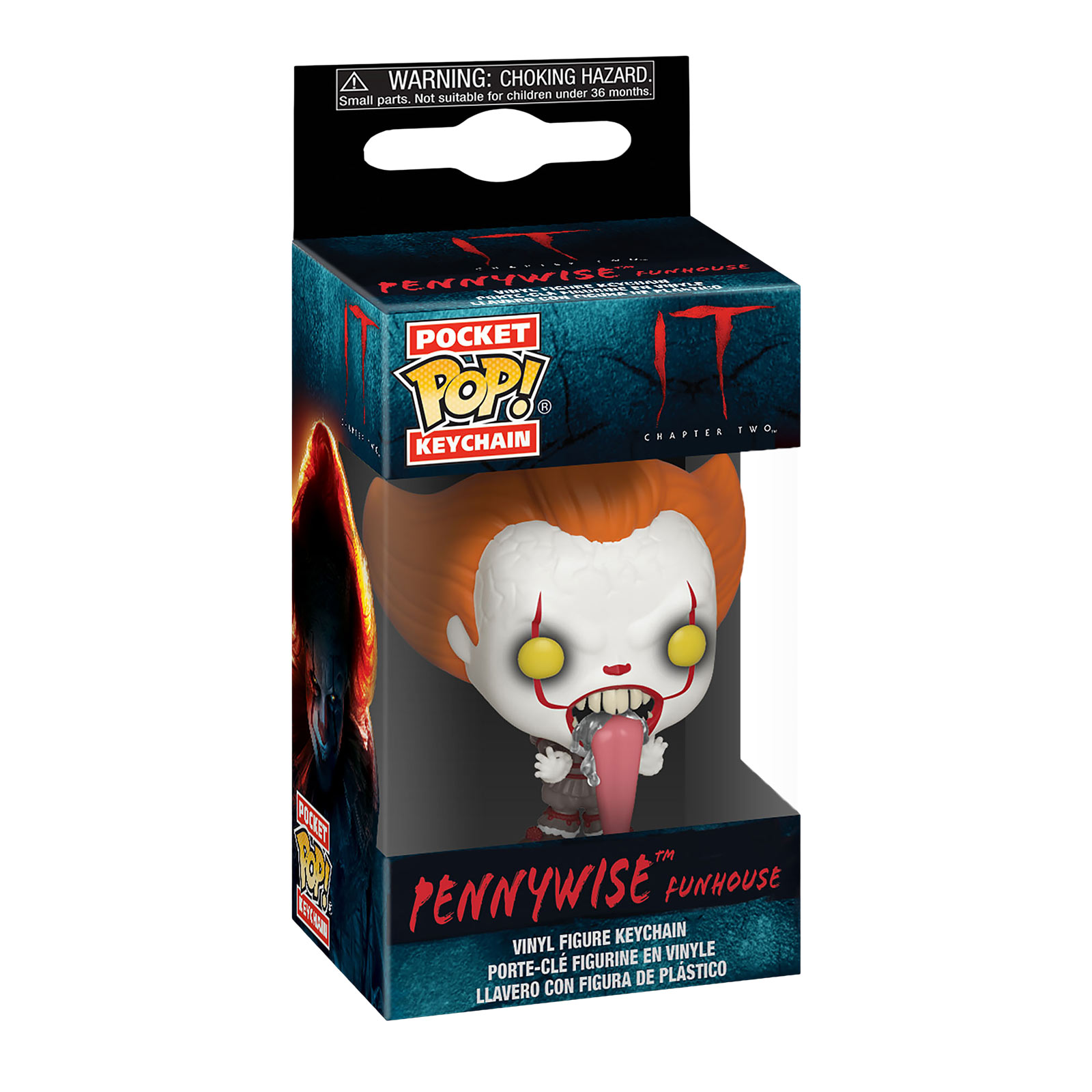 Stephen King's IT - Pennywise Funhouse Funko Pop Keychain