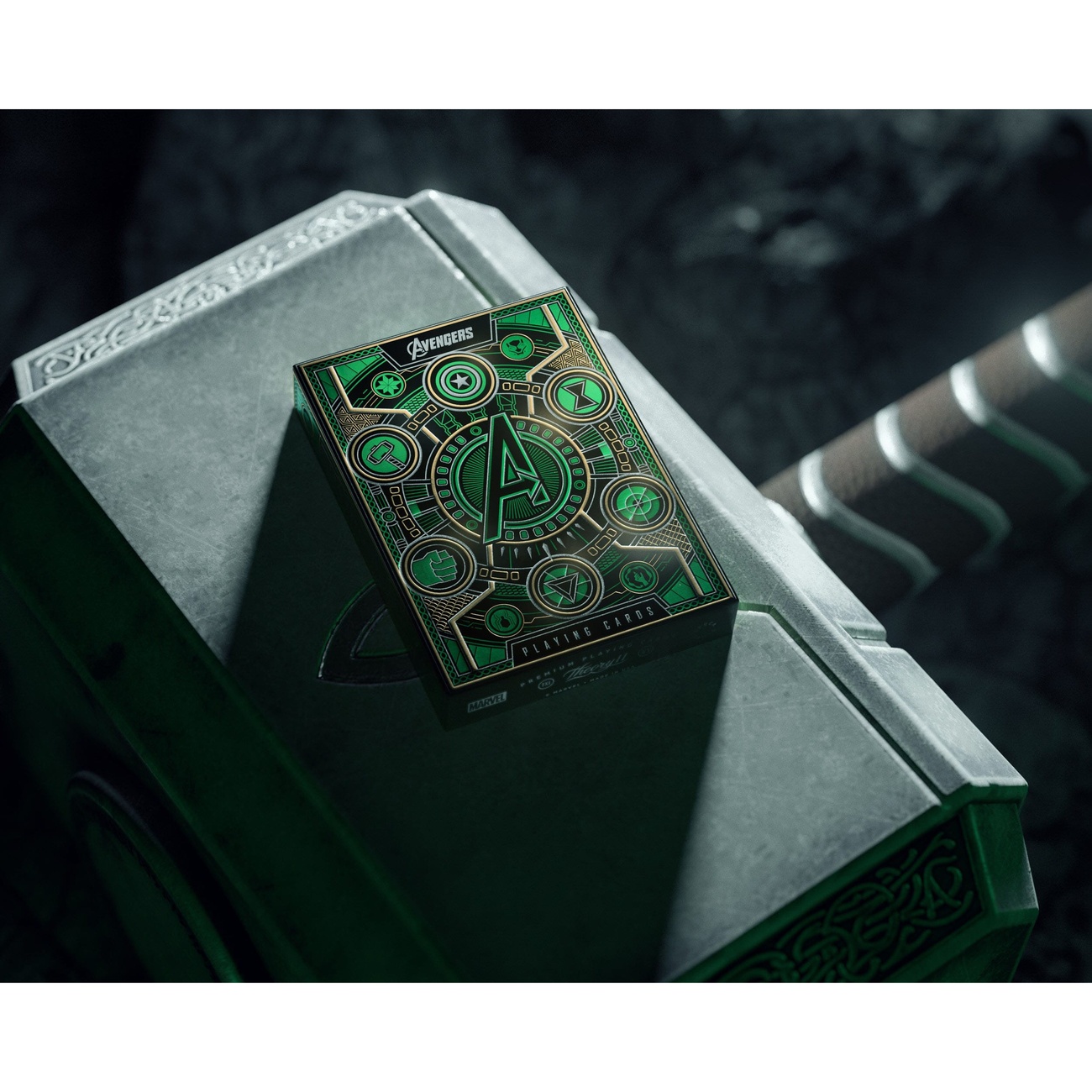 Avengers - The Infinity Saga Baraja de cartas Versión Green