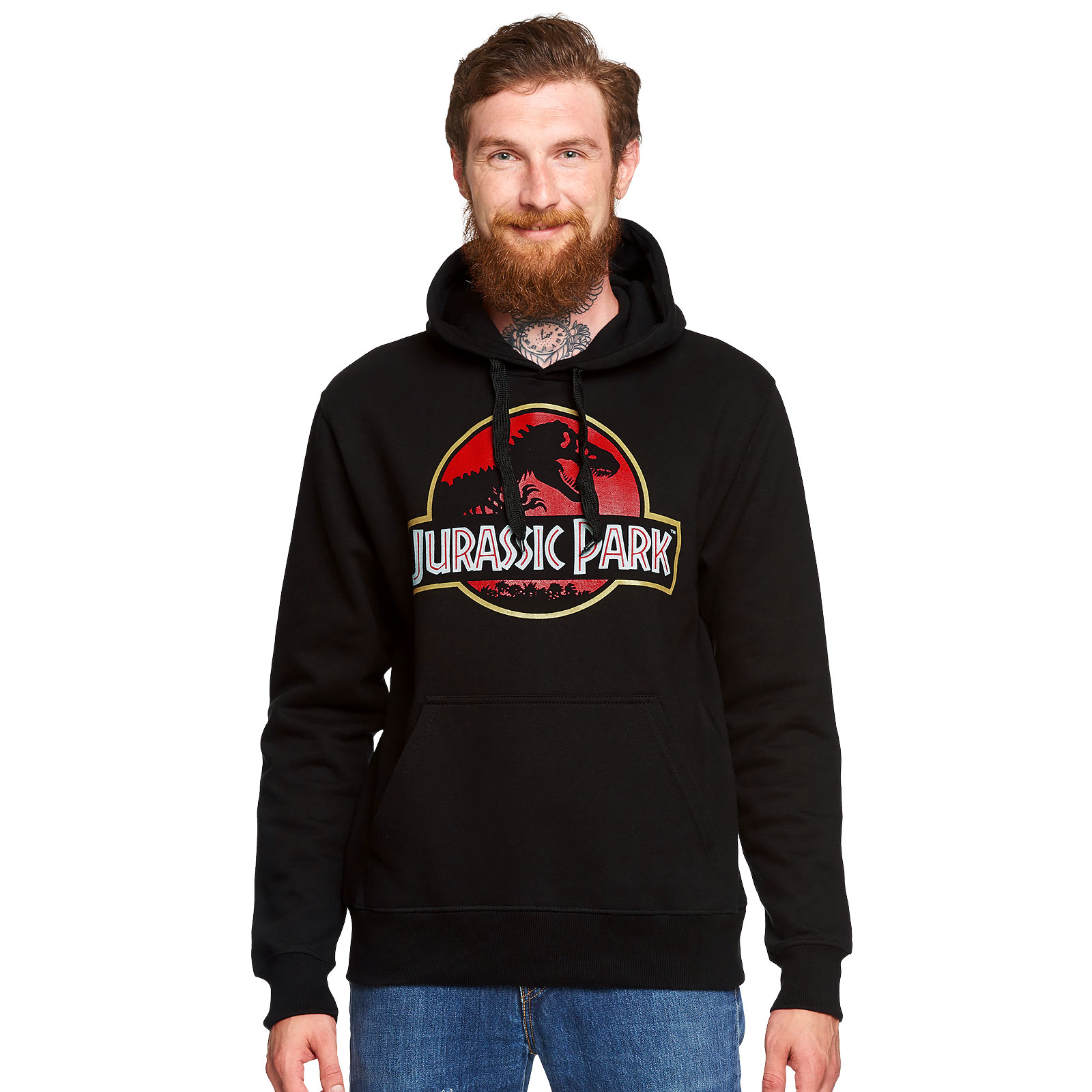 Jurassic Park - Movie Logo Hoodie schwarz