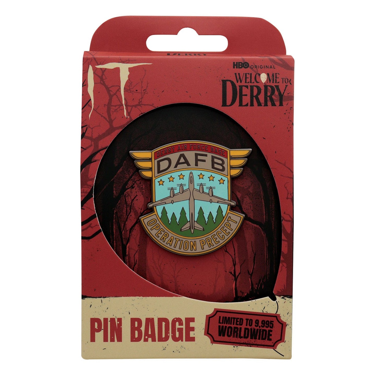 IT Pin Badge: Welcome to Derry DAFB Limited Edition