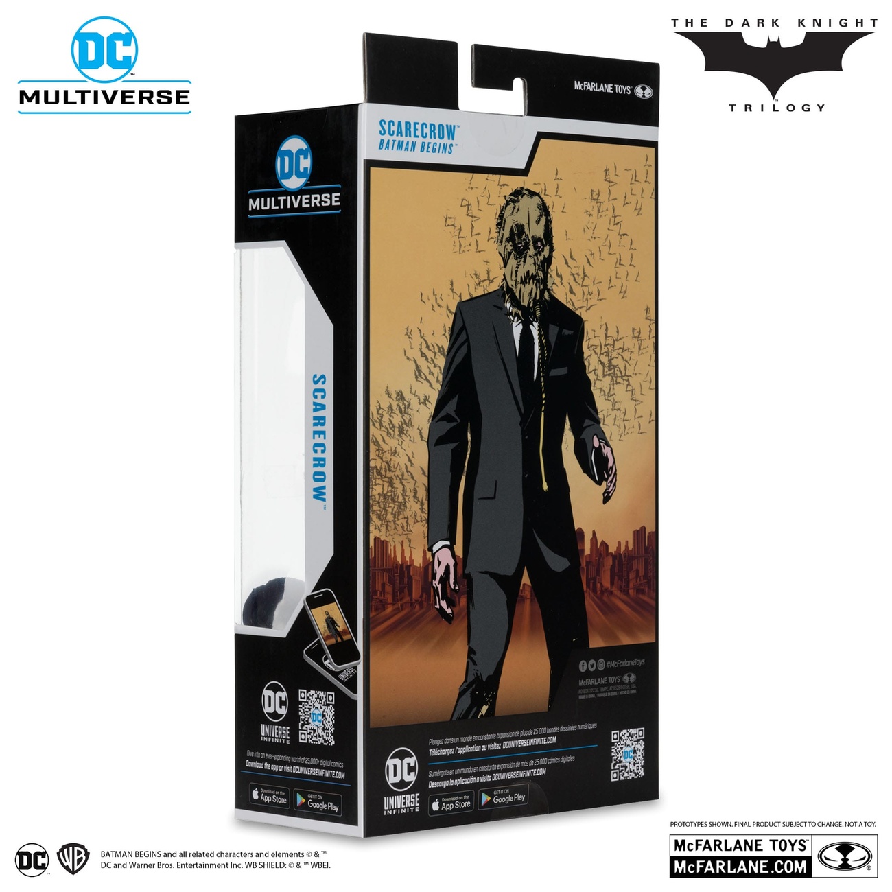 Batman Begins DC Multiverse Action Figure Spaventapasseri (Chase Version) 18 cm