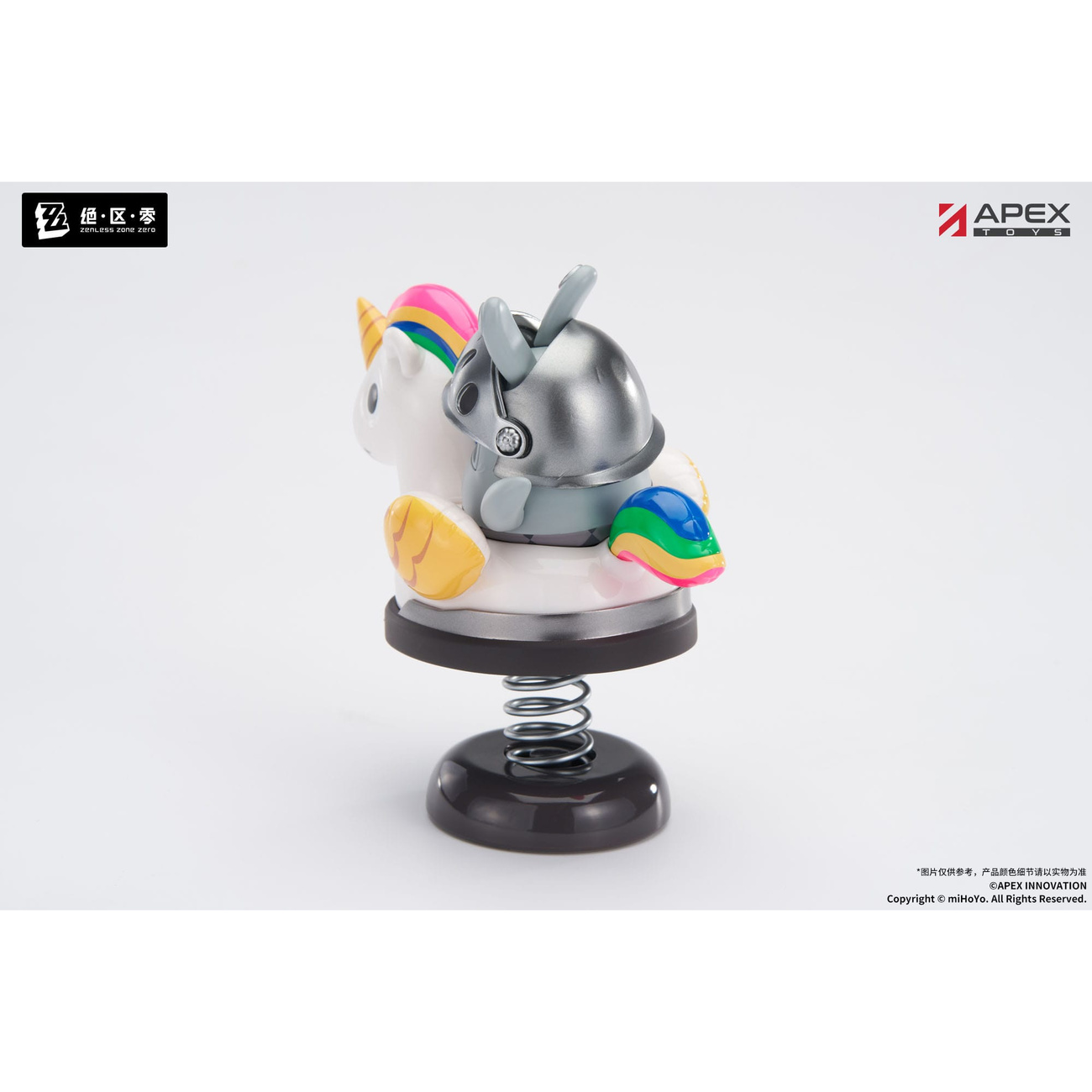 Zenless Zone Zero PVC Beeldenis Happy Shake Knightboo 9 cm