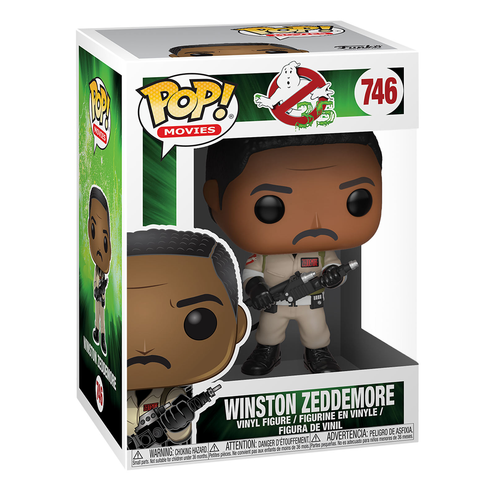 Ghostbusters - Winston Zeddemore Funko Pop Figurine