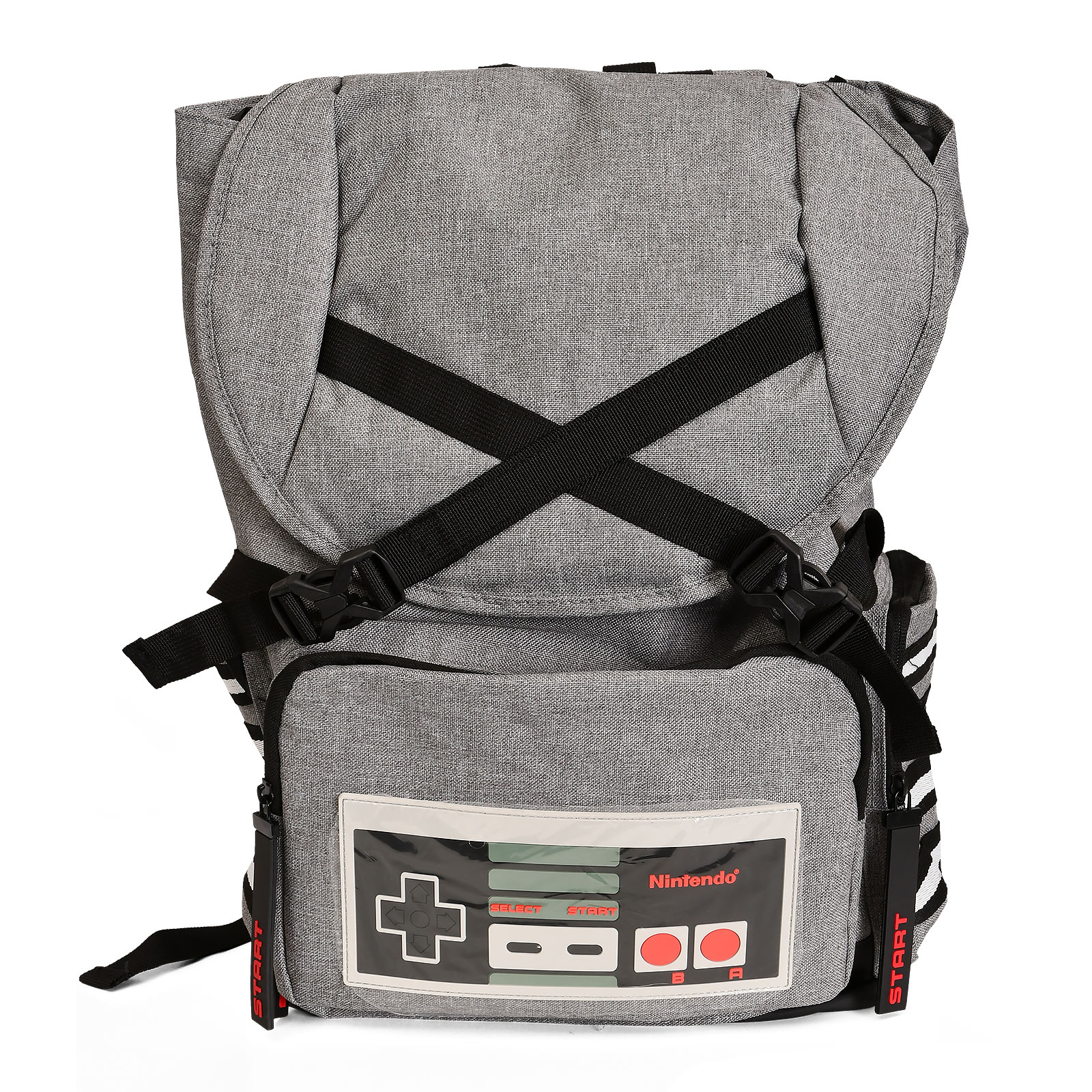 Nintendo - NES Controller Backpack gray
