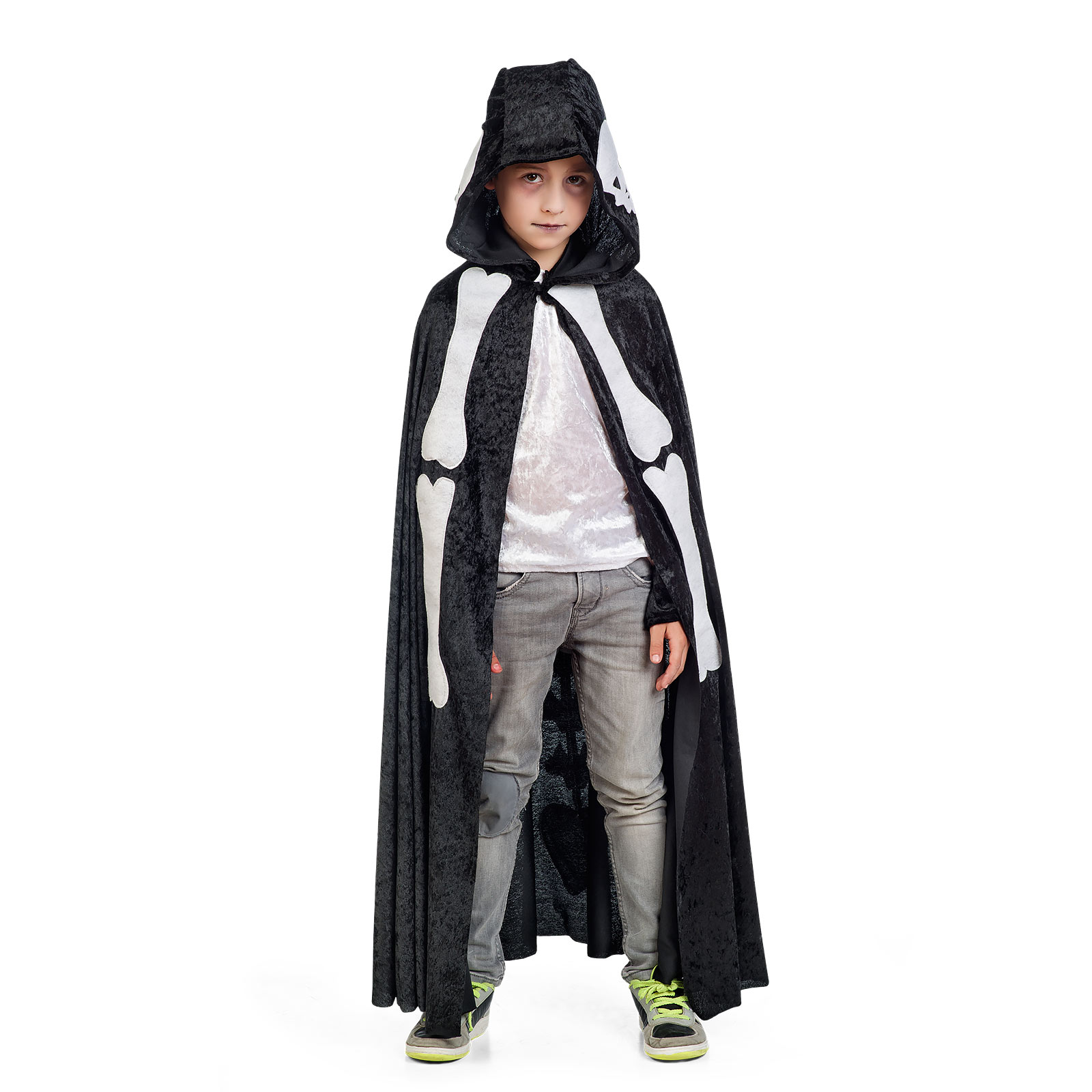 Halloween Skeleton Cape - Kids Costume