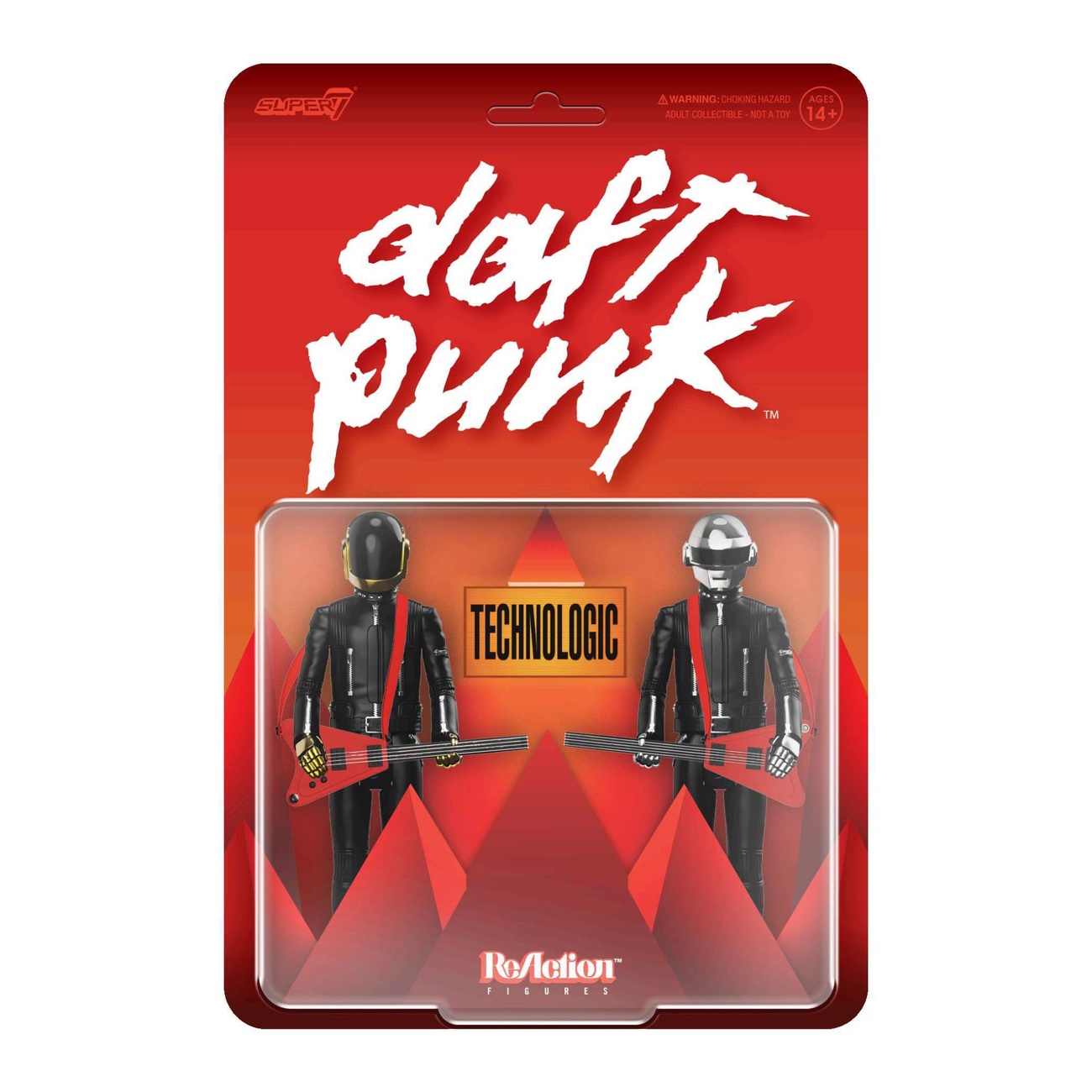 Daft Punk Figurines d’action ReAction Pack de 2 Wave 01 Human After All 10 cm