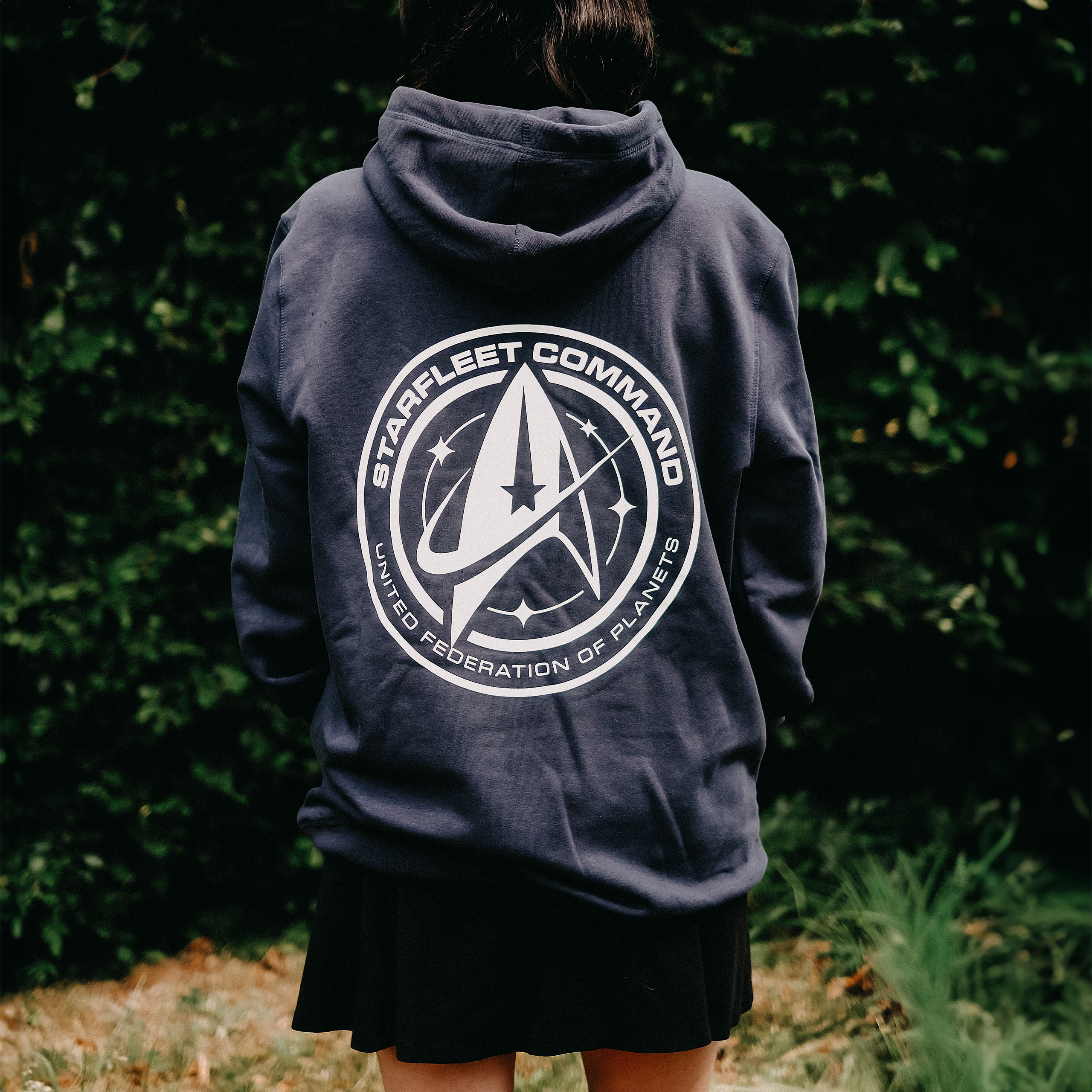 Star Trek - Starfleet Command Hoodie blau