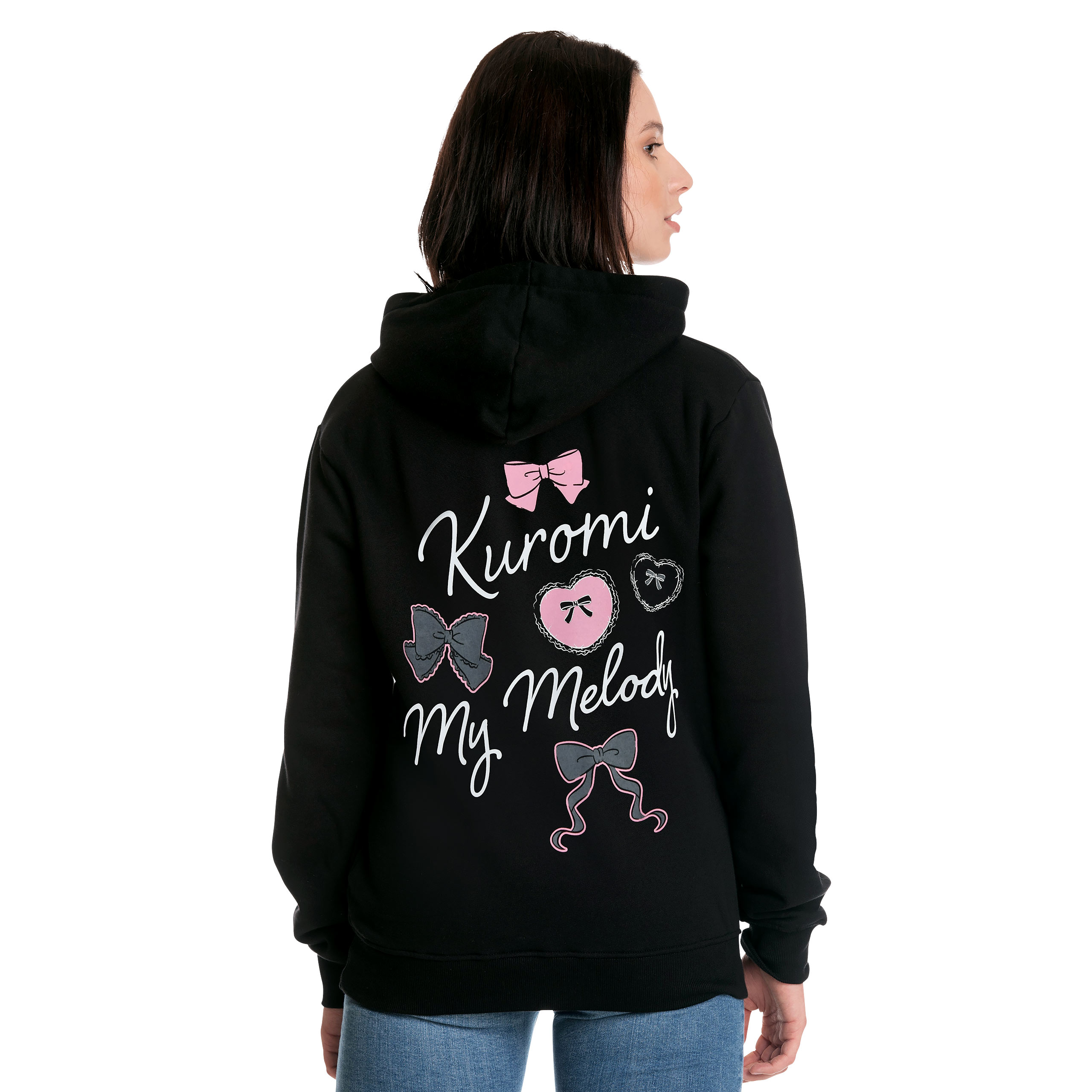 Hello Kitty - Sweat à capuche Kuromi et My Melody