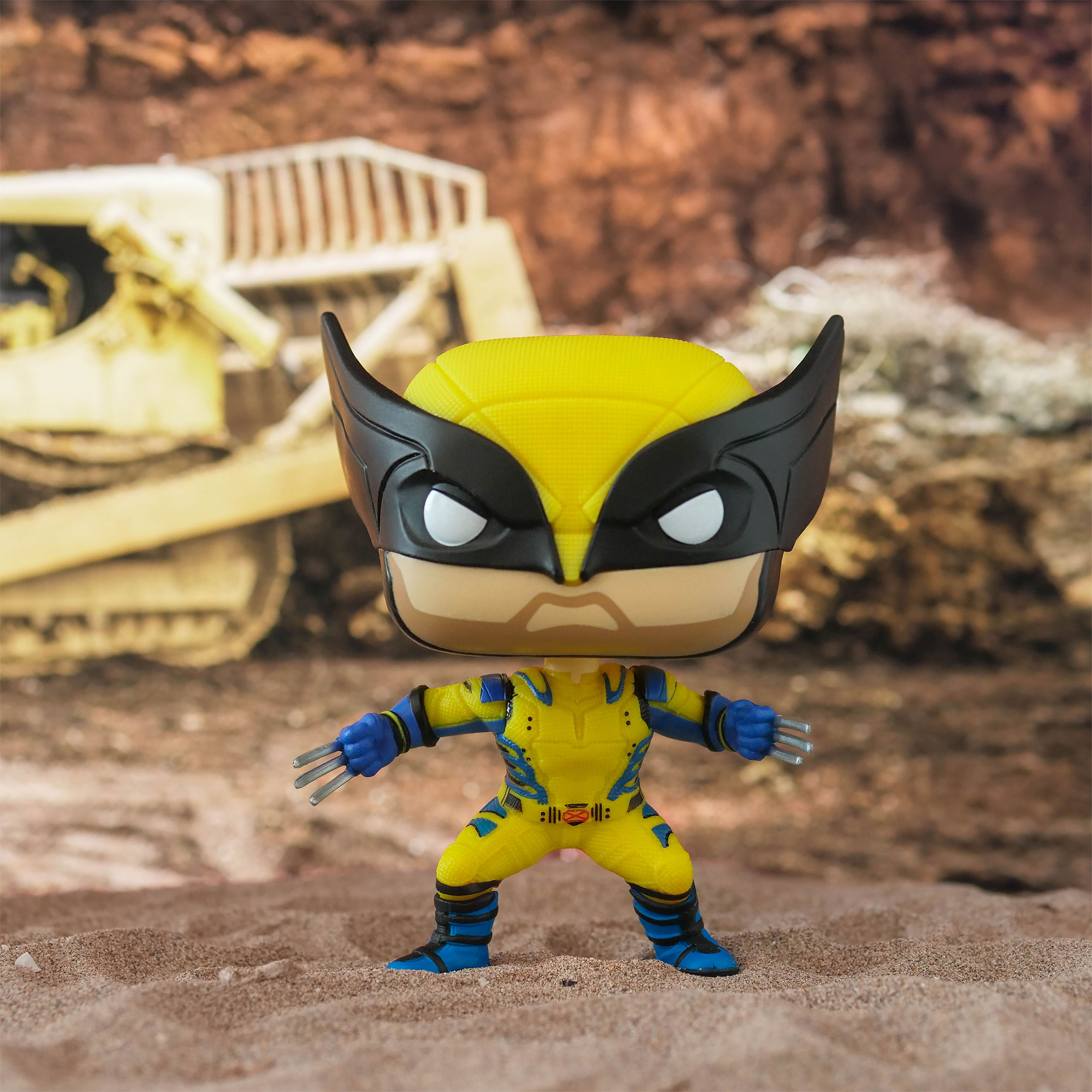 Deadpool 3 - Wolverine Funko Pop Figura con testa oscillante