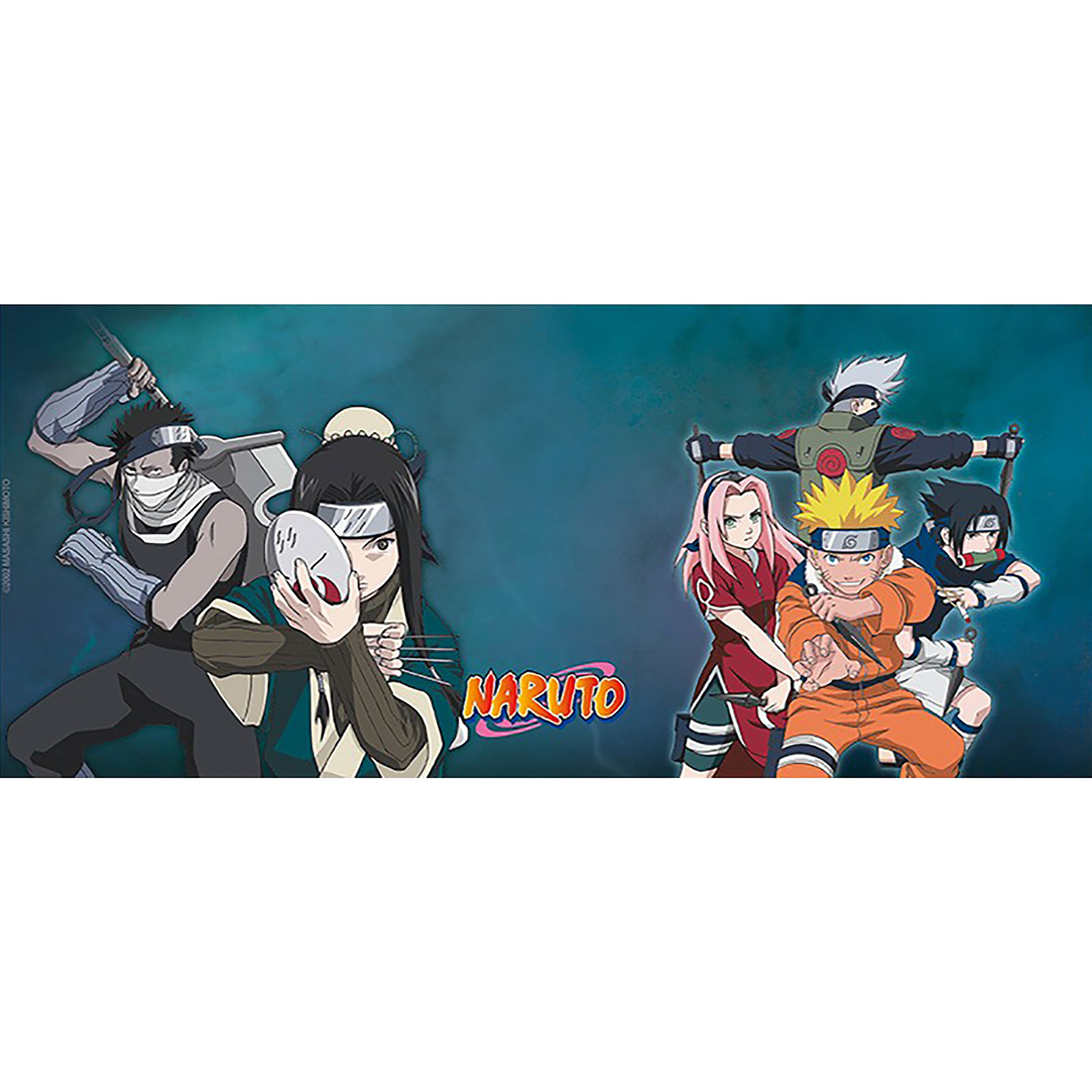 Naruto - Team 7 vs. Haku/Zabuza Tasse