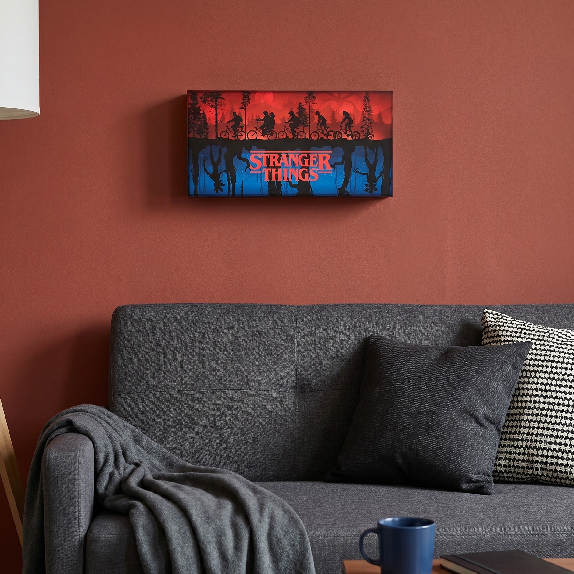 Stranger Things - Two Worlds Wandlamp