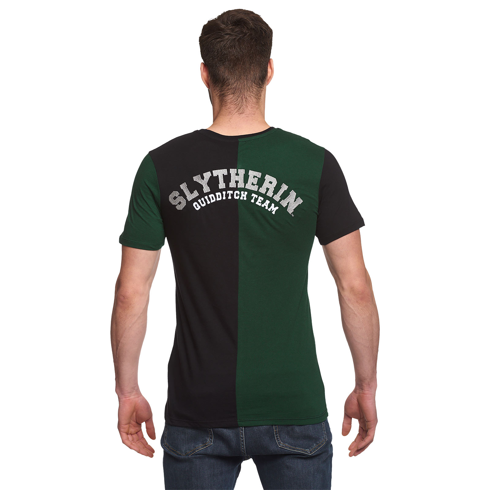 Harry Potter - Slytherin Toernooi T-Shirt groen-zwart