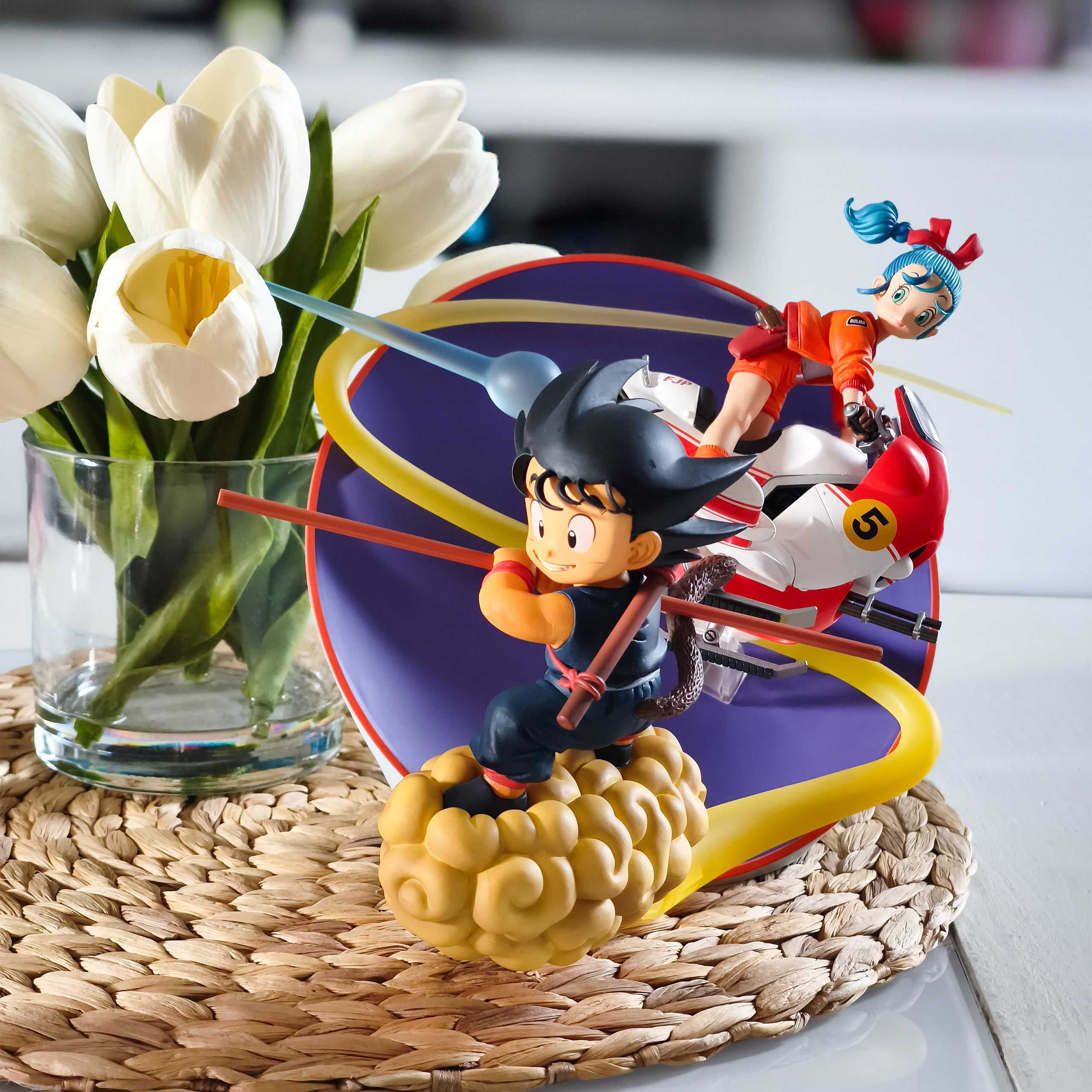Dragon Ball - Statue Son Goku & Bulma
