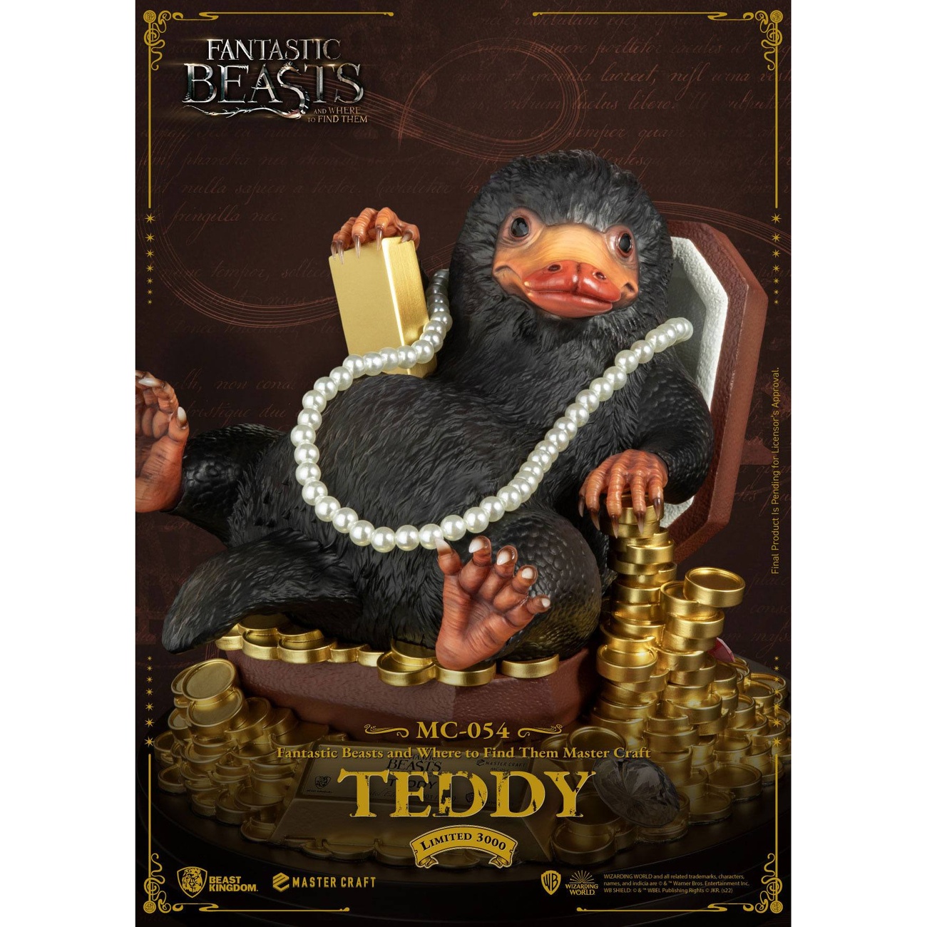 Fantastic Beasts Master Craft Beeld Teddy 21 cm