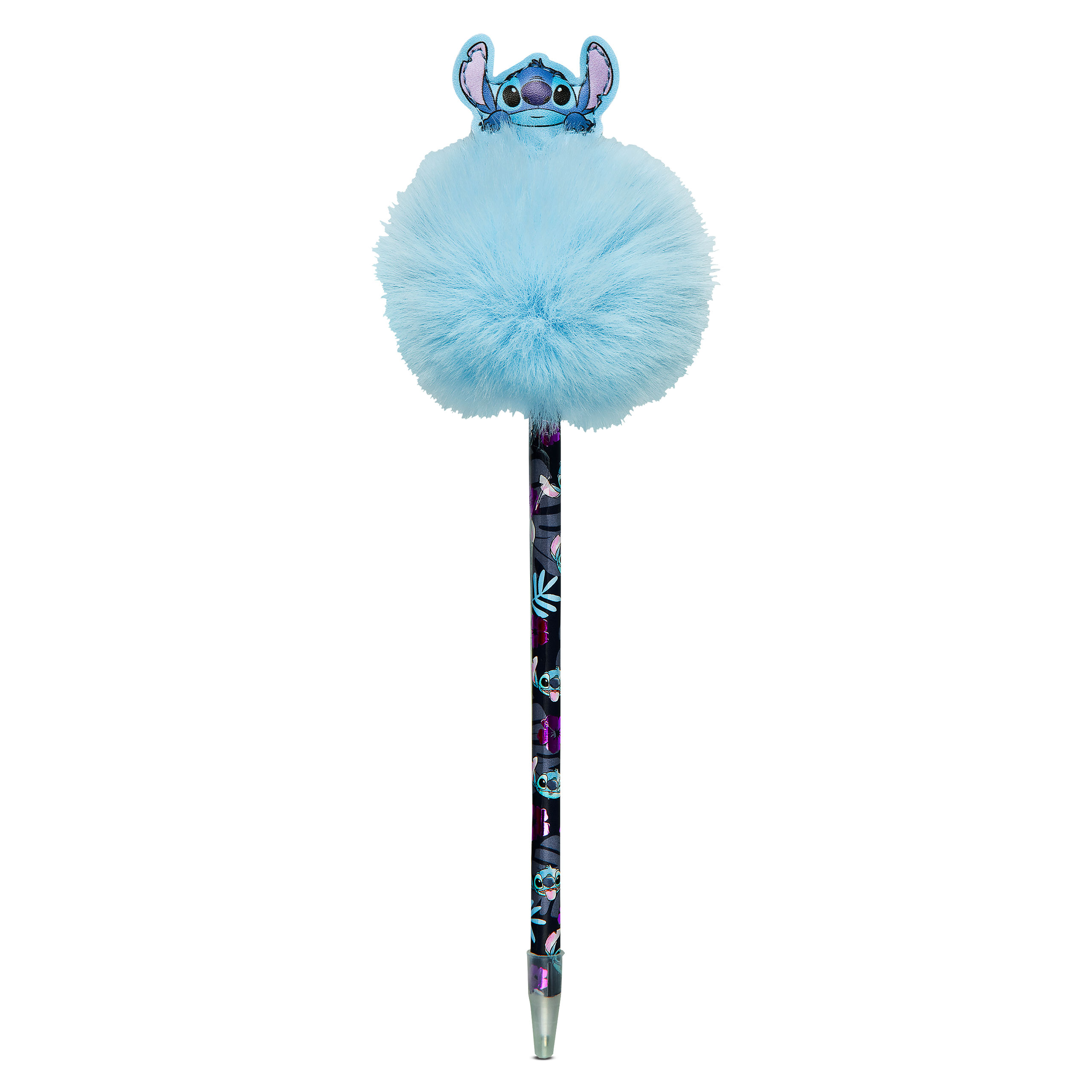 Stitch Ballpoint Pen with Pom Pom - Lilo & Stitch