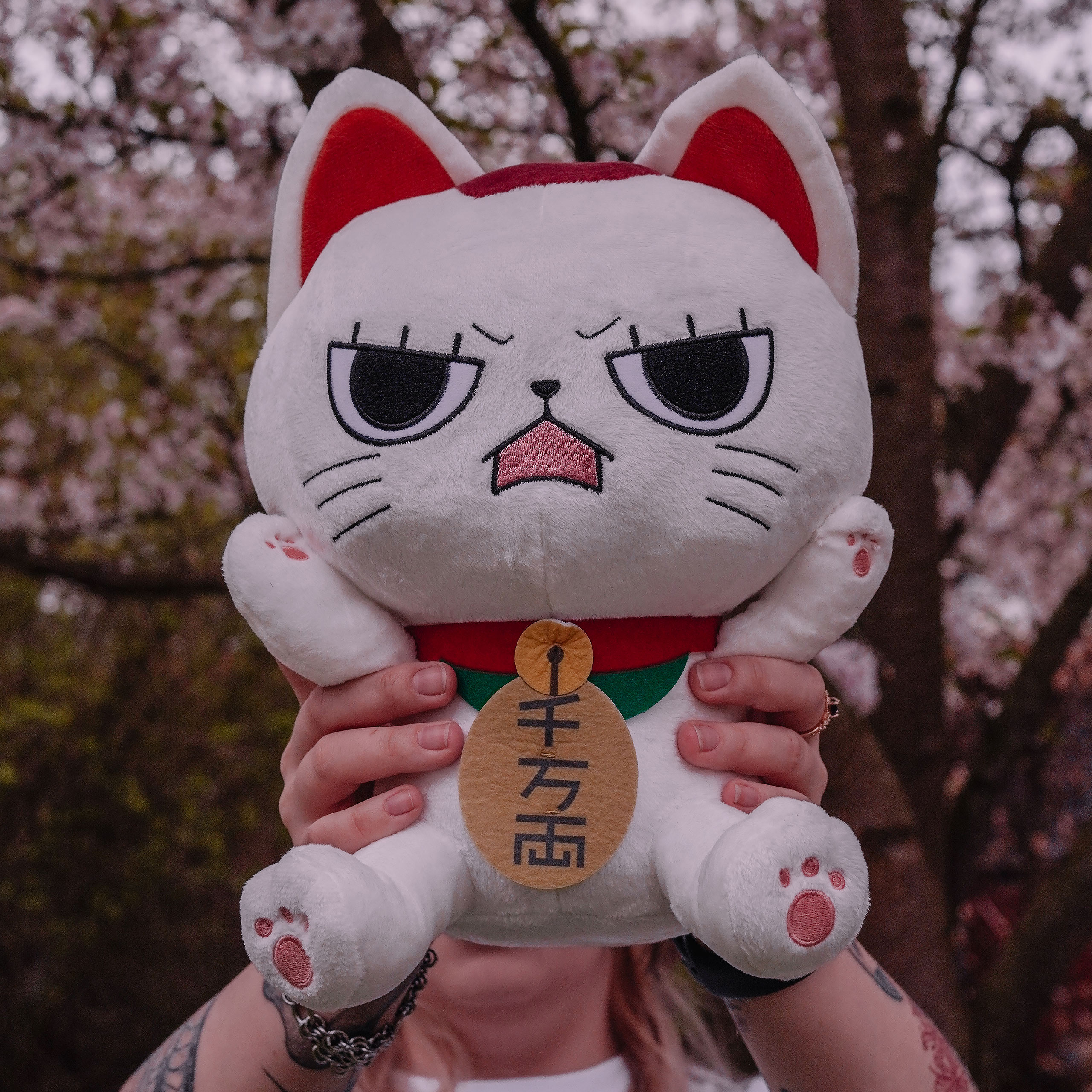 Dandadan - Peluche Turbo Granny (gato de la suerte) Versión B