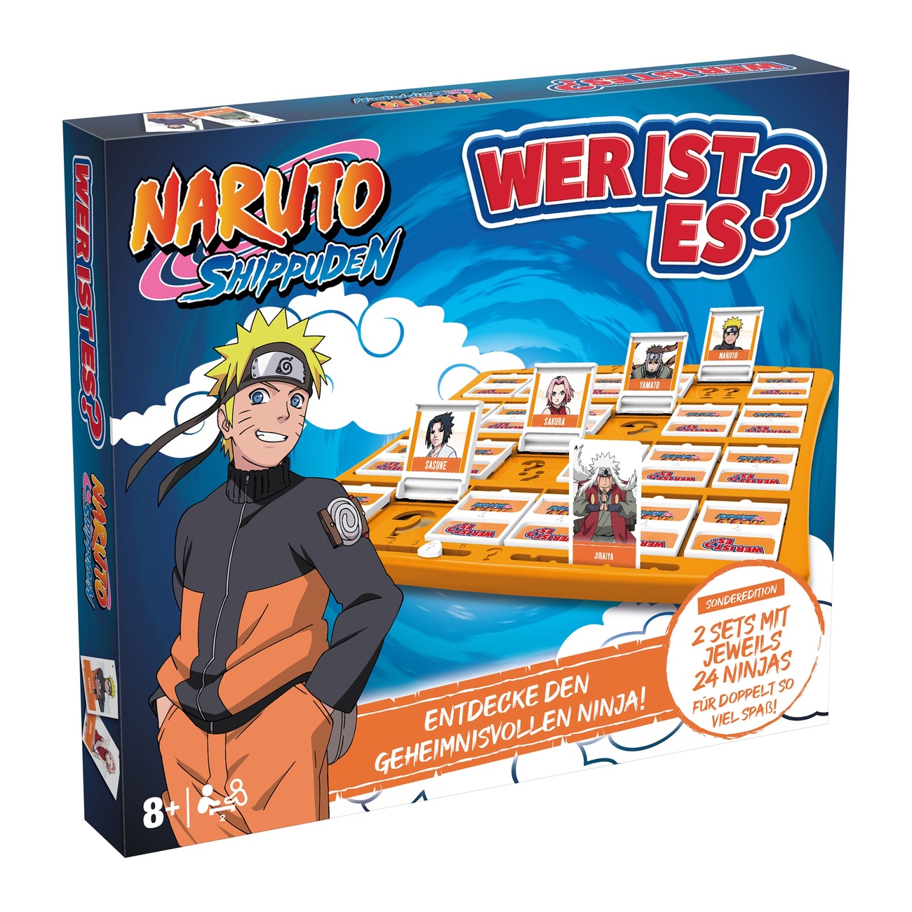 Naruto Board Game Guess Who Famous Buildings *German Version*