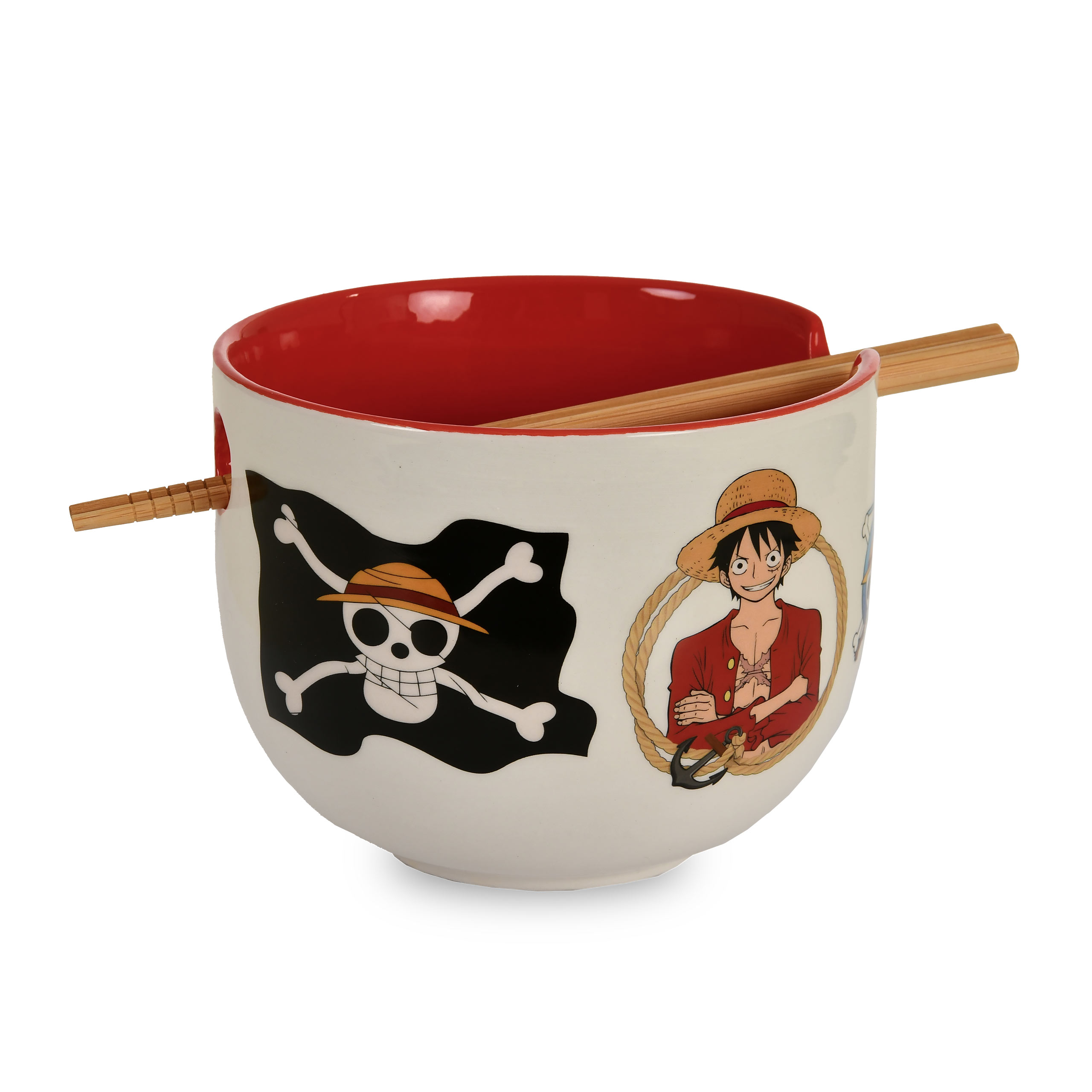 One Piece - Monkey D. Luffy Ramen Schale mit Ess-Stäbchen