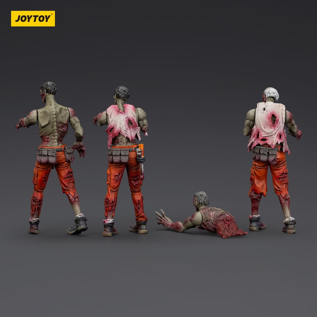 Zombie Dark Source actionfigurer 4-pack Mechanic Team 8 cm