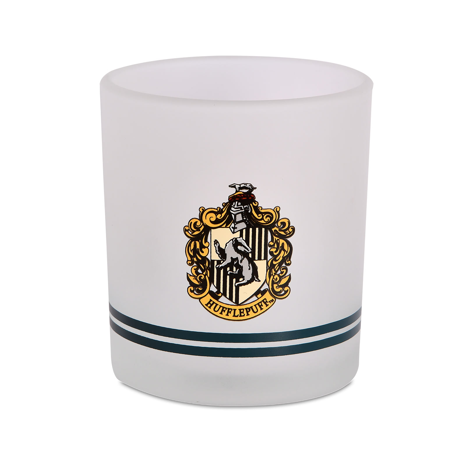 Harry Potter - Hufflepuff Crest Milk Glass Tumbler