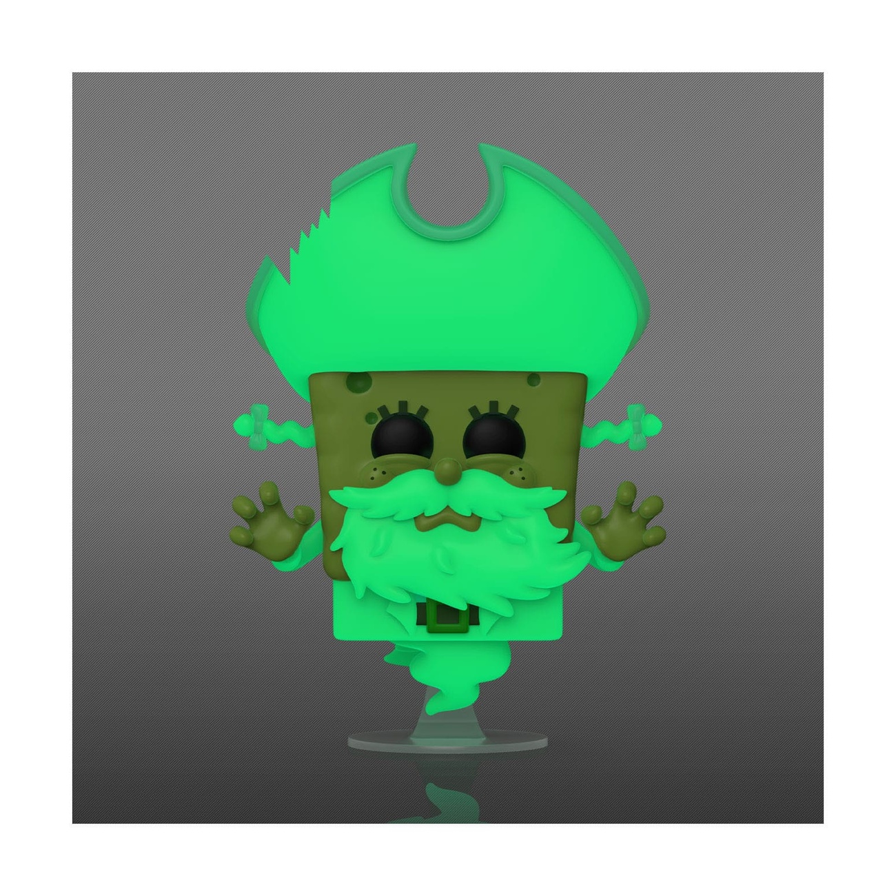 Bob l’éponge Figurine POP! Vinyl Bob l’éponge en Hollandais volant (Glow) 9 cm