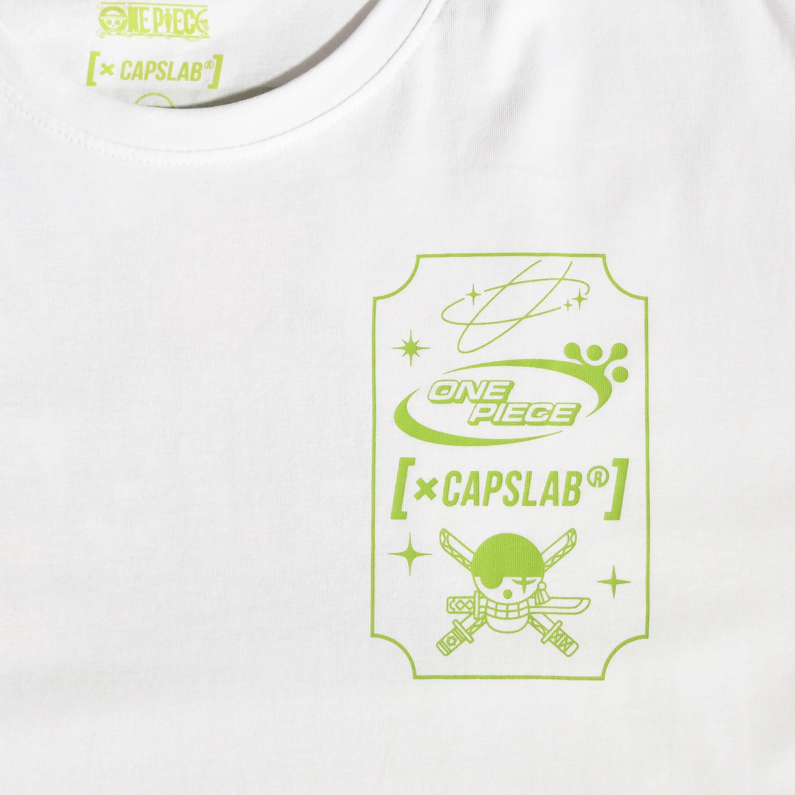 One Piece - Zoro Capslab Oversize T-Shirt weiß