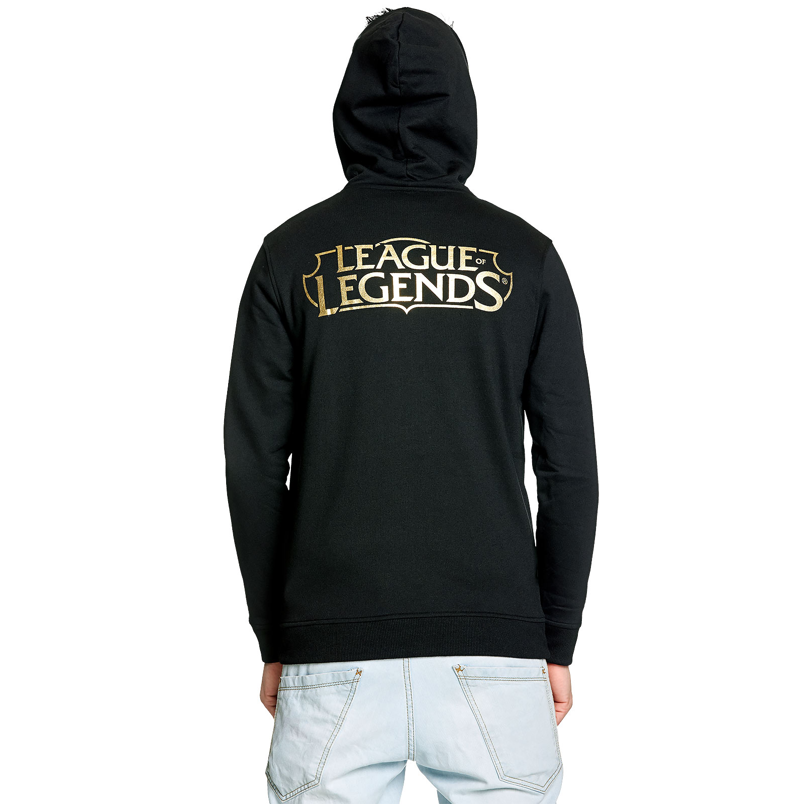 League of Legends - Logo Hoodie zwart