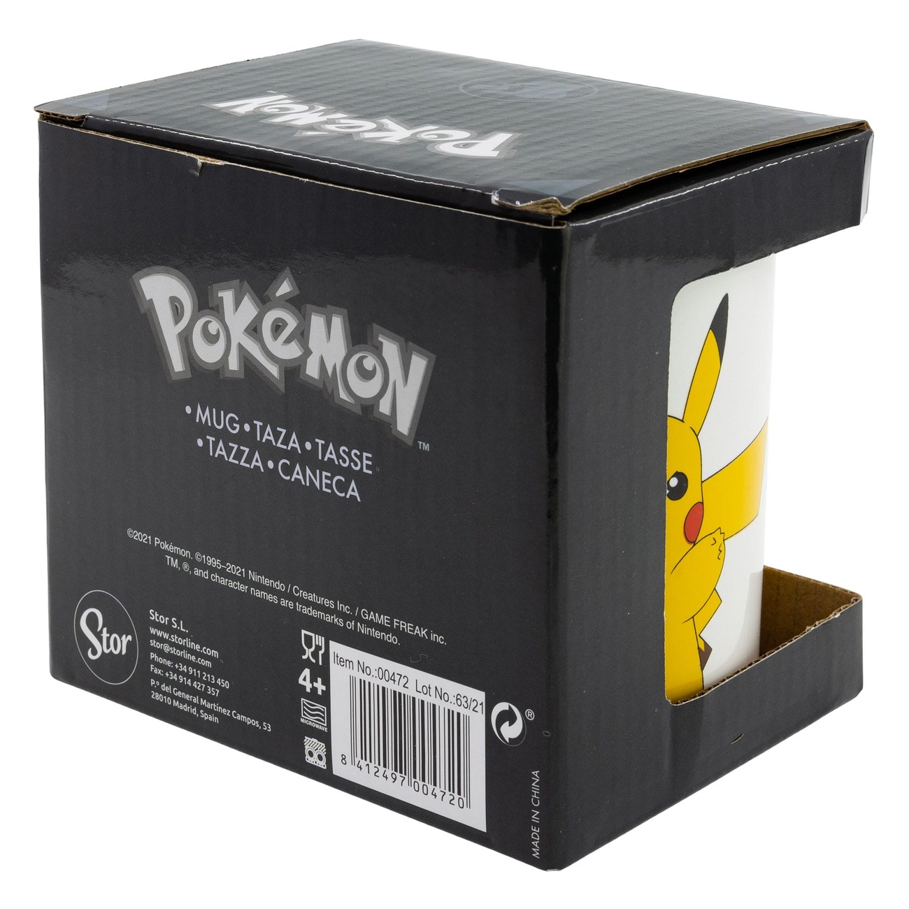 Tazza Pokémon Pikachu