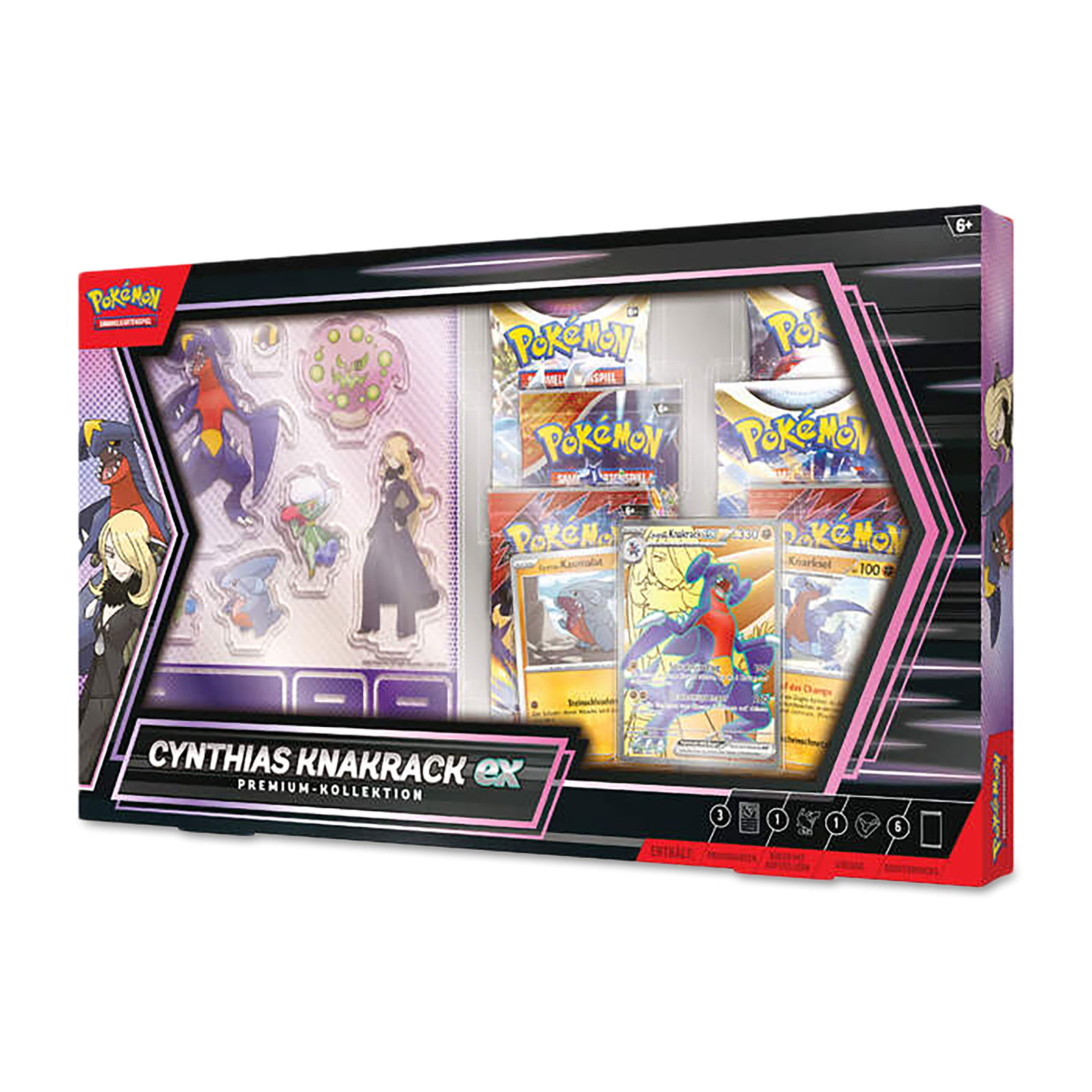 Pokemon - Caja Premium Collection Garchomp-Ex de Cynthia